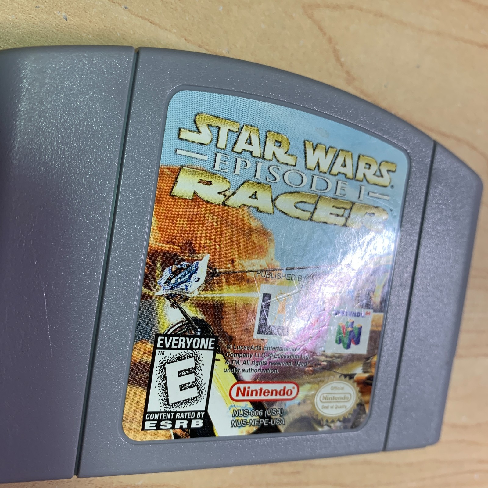 Nintendo N64 Lot Star Wars Shadows of the Empire Episode 1 Racer Rogue Squadron