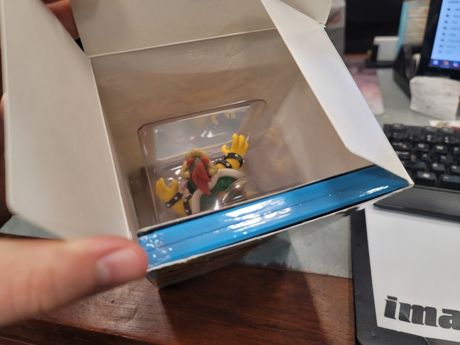 Mario Party 10 + Bowser (Nintendo Wii U, 2016) Box Amiibo **New Open Box**