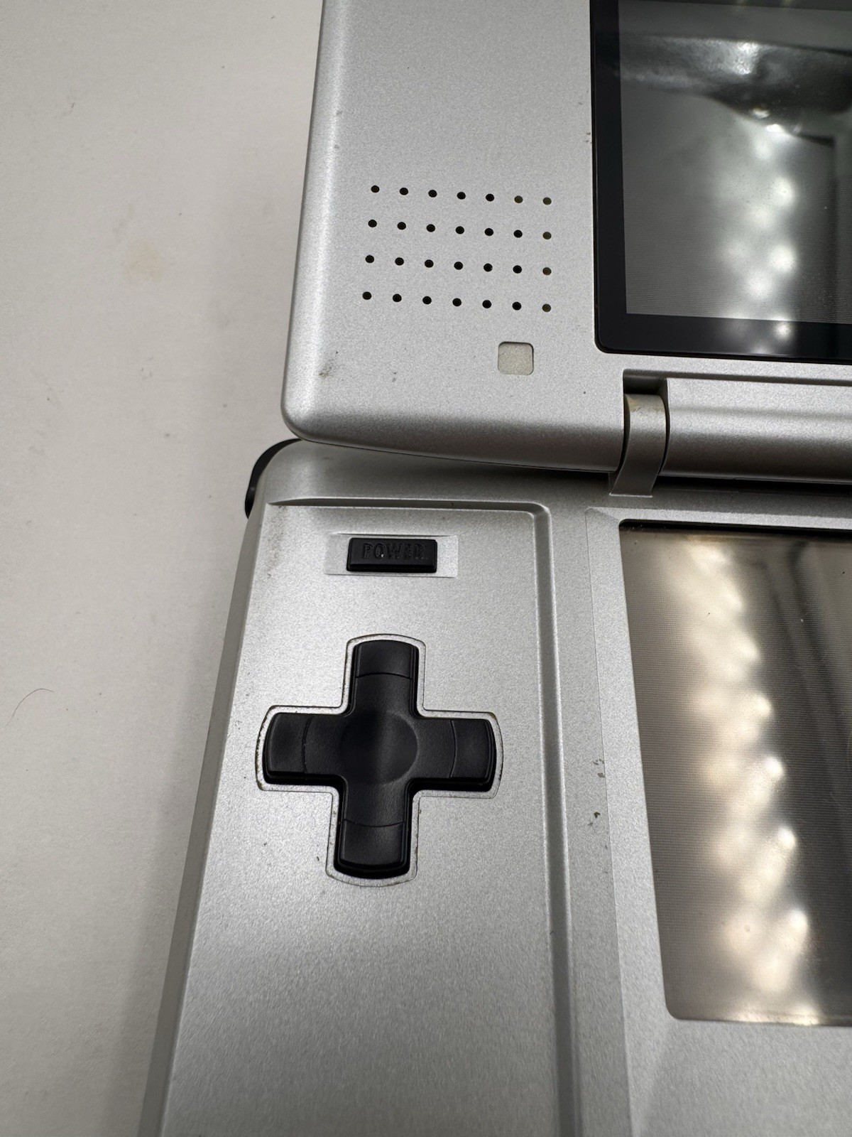 Nintendo DS Original NTR-001 Platinum + 2 Games Bundle Tested w/ Stylus