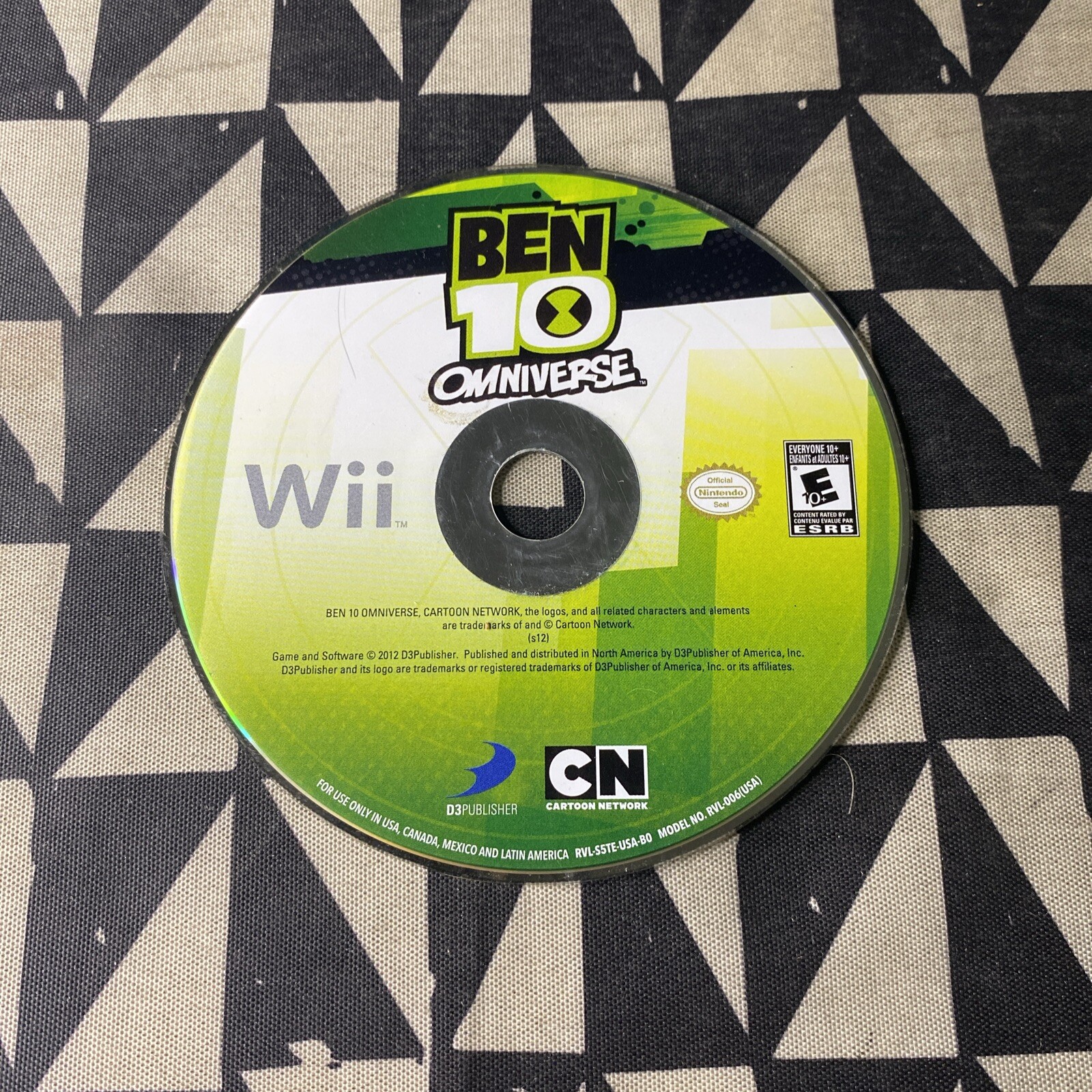 Ben 10: Omniverse (Nintendo Wii, 2012) – DISC ONLY