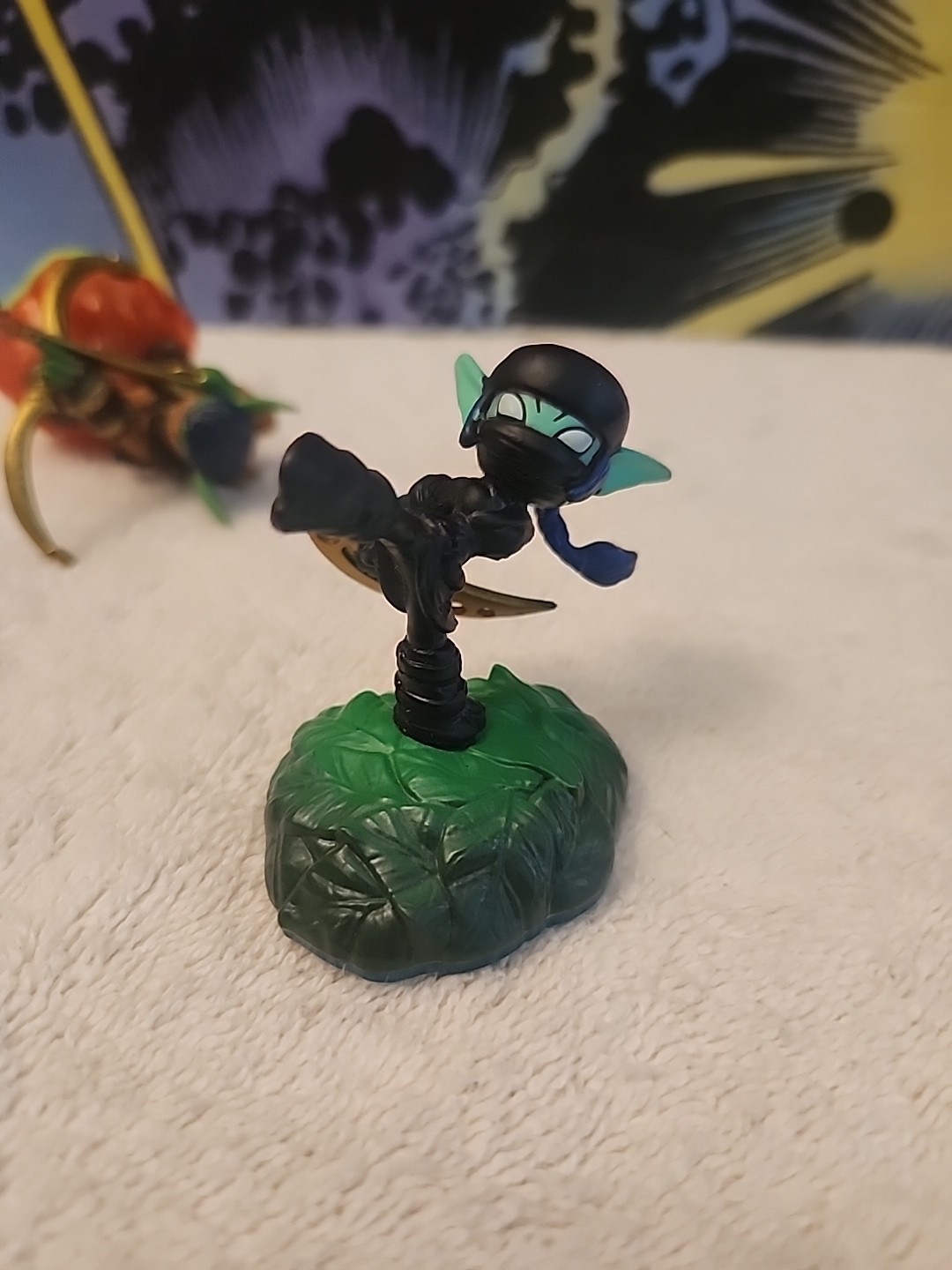 Skylanders Lot of 5 GOLDEN QUEEN Stealth Elf Dark Ninja Flameslinger Activision