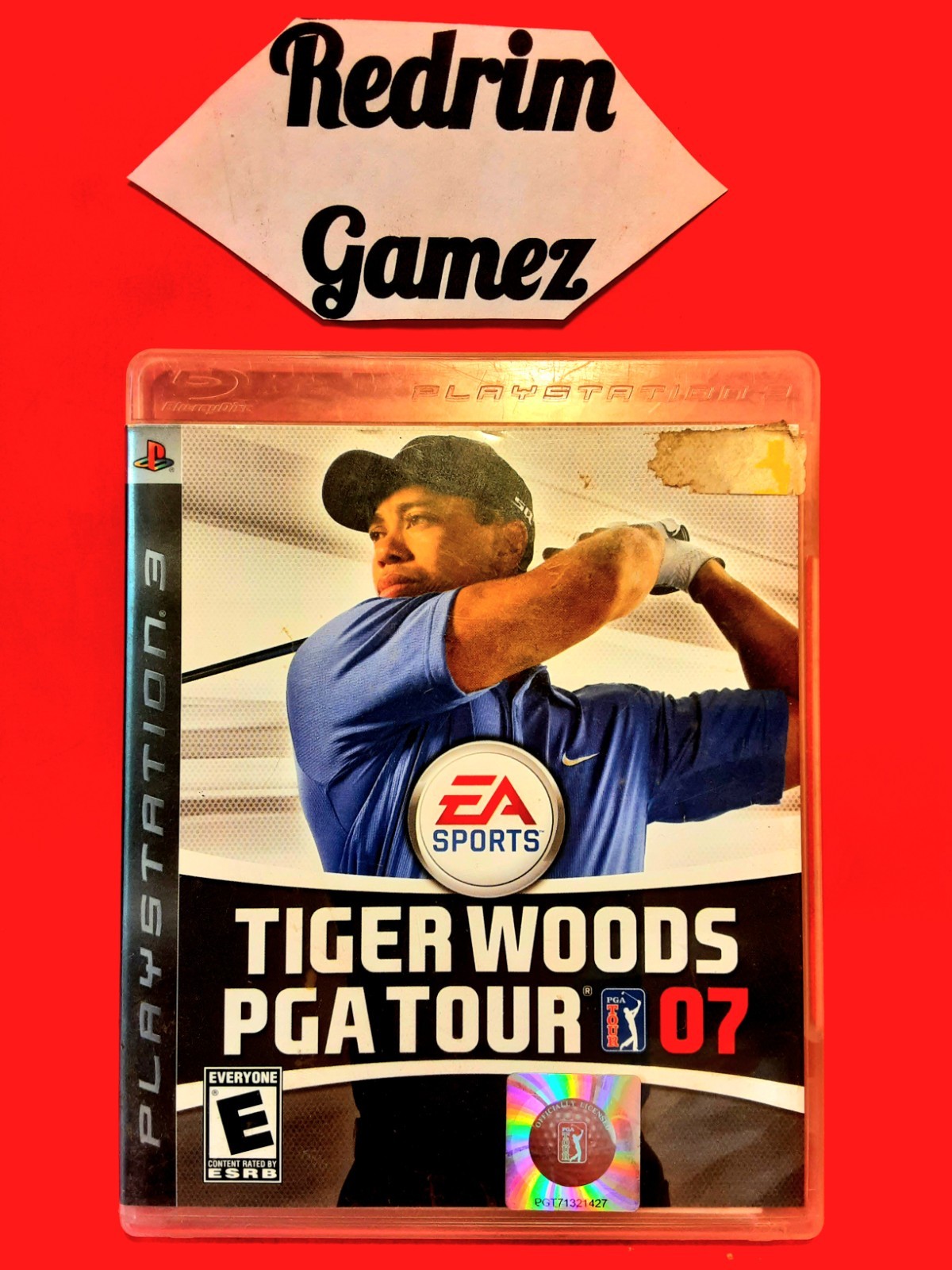 Tiger Woods PGA Tour 07 COMPLETE Black Label Sony PS3 Playstation Video Games