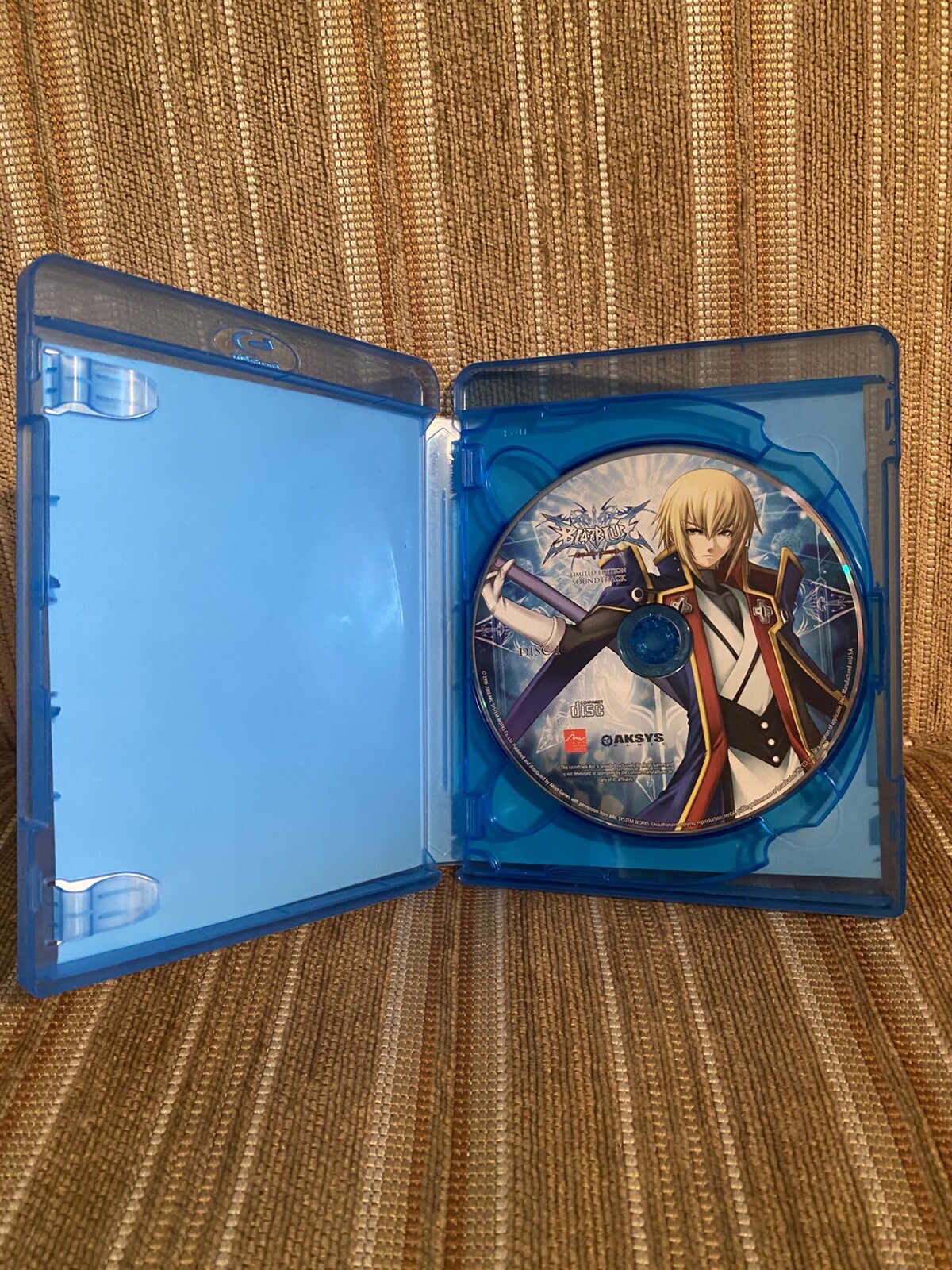 BlazBlue Calamity Trigger Bonus Discs Arc System Works Aksys 2 CD Blu Ray Sony