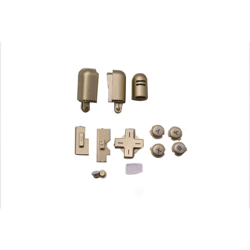 NEW ABXY L R D Pad Cross Button Full Buttons Set Replacement For NDSL Console