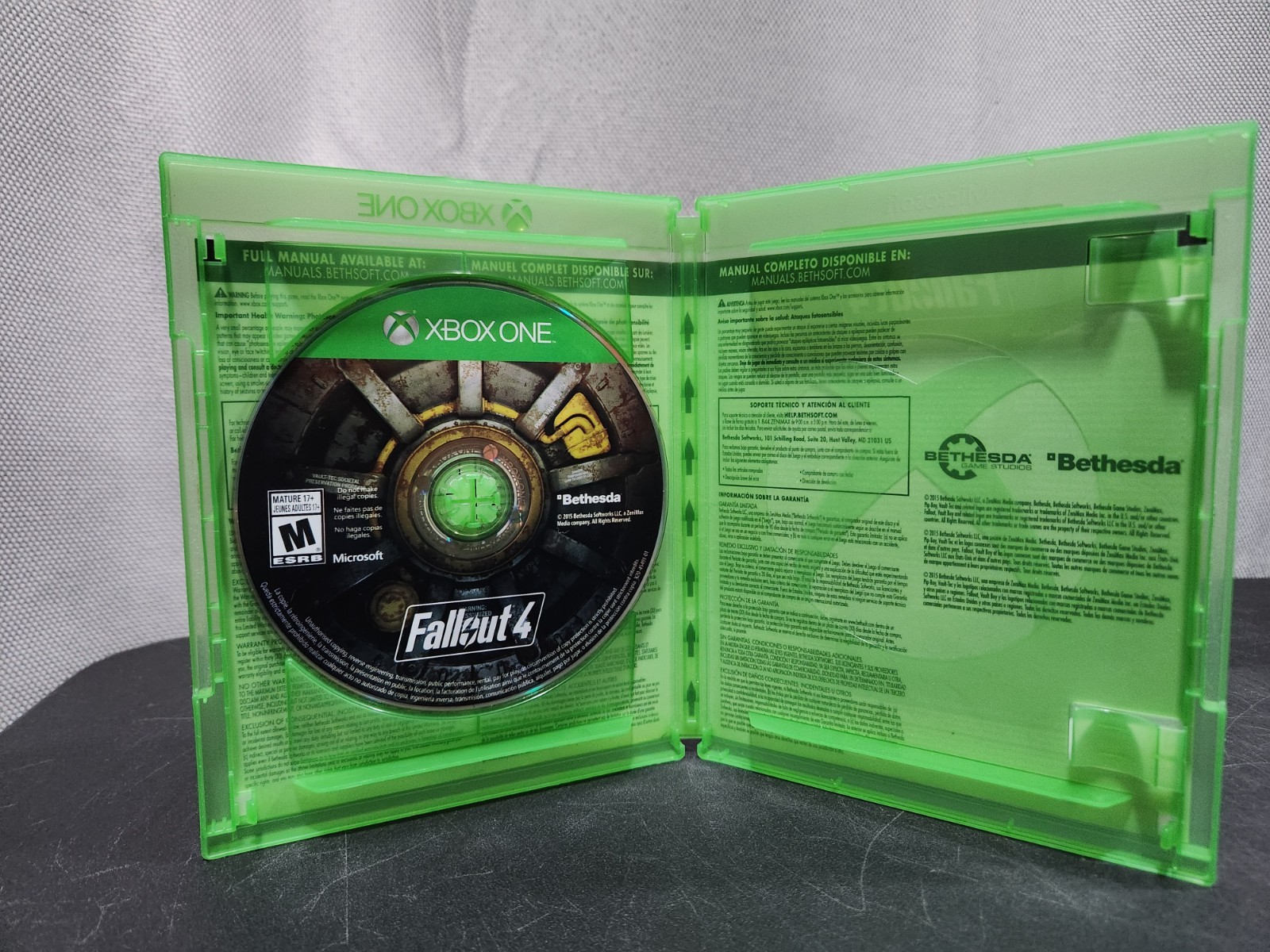 Fallout 4 Microsoft Xbox One Video Game No Manual Tested And Working