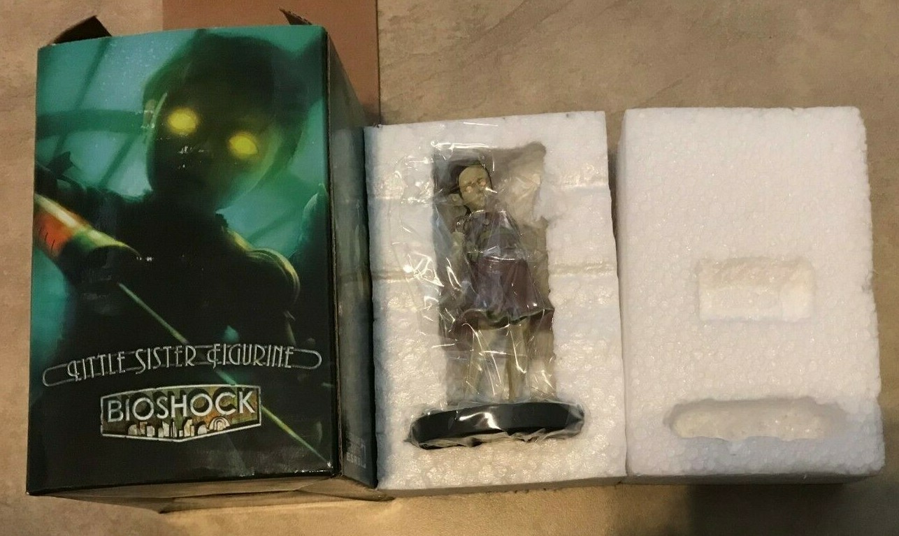 Bioshock Little Sister Figurine NEW in box 2K Games Mini Statue Figure 3.25″