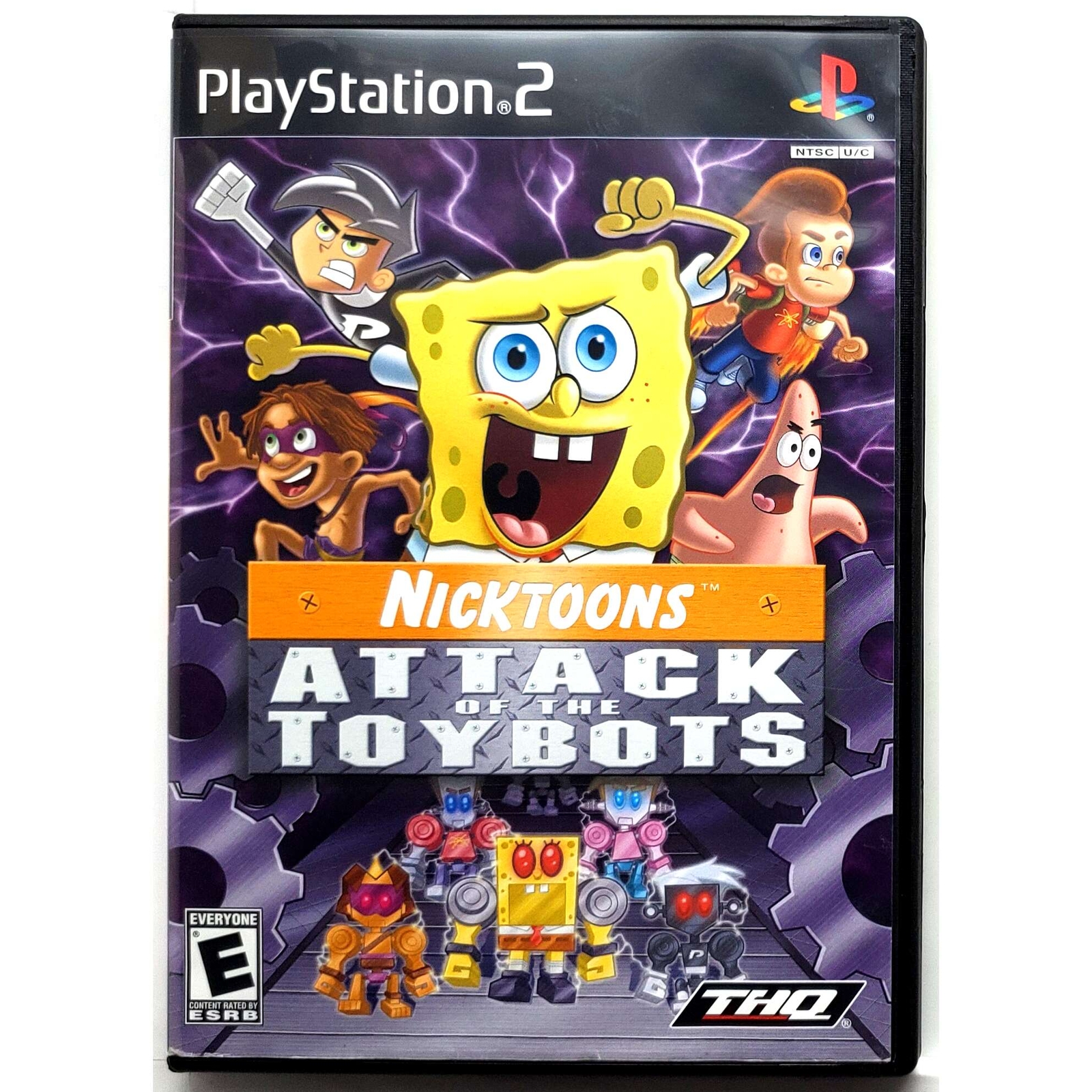 Nicktoons Attack Of The Toybots – Sony Playstation 2 PS2 Pristine Authentic