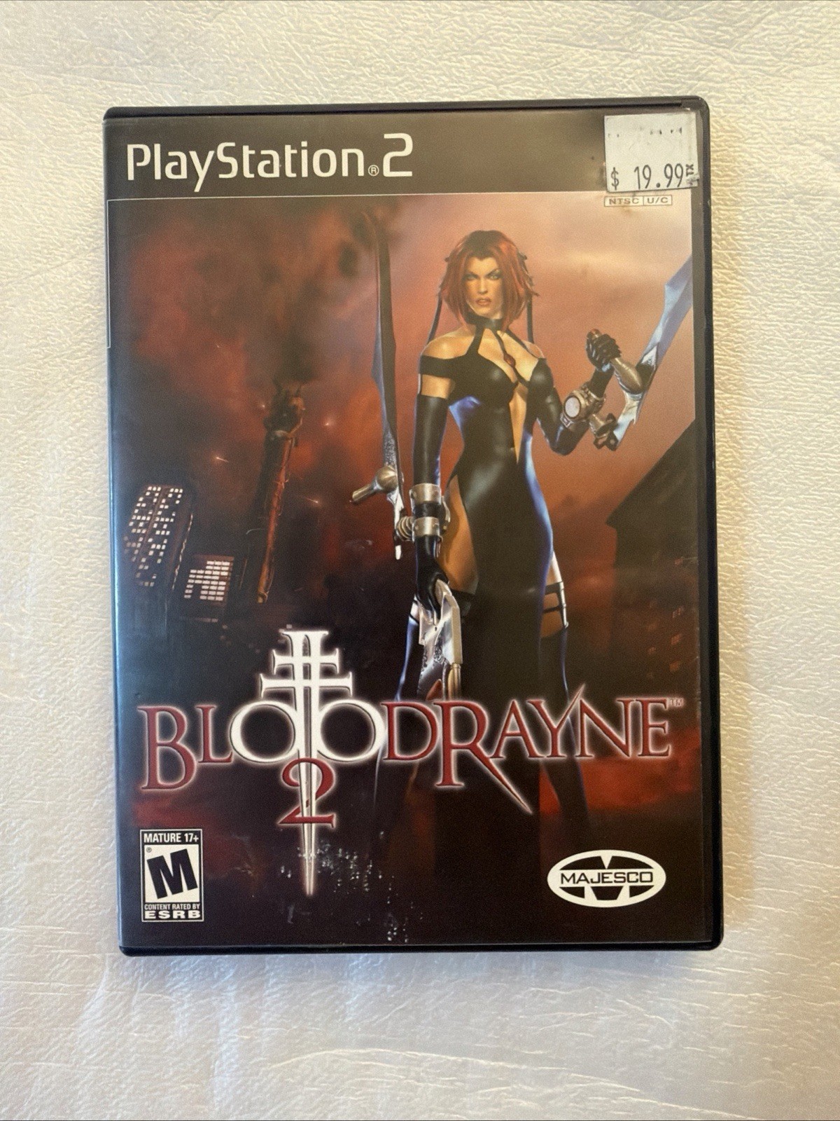 Majesco BloodRayne 2 BloodRayne Series Sony PlayStation 2 PS2 Disc NTSC M