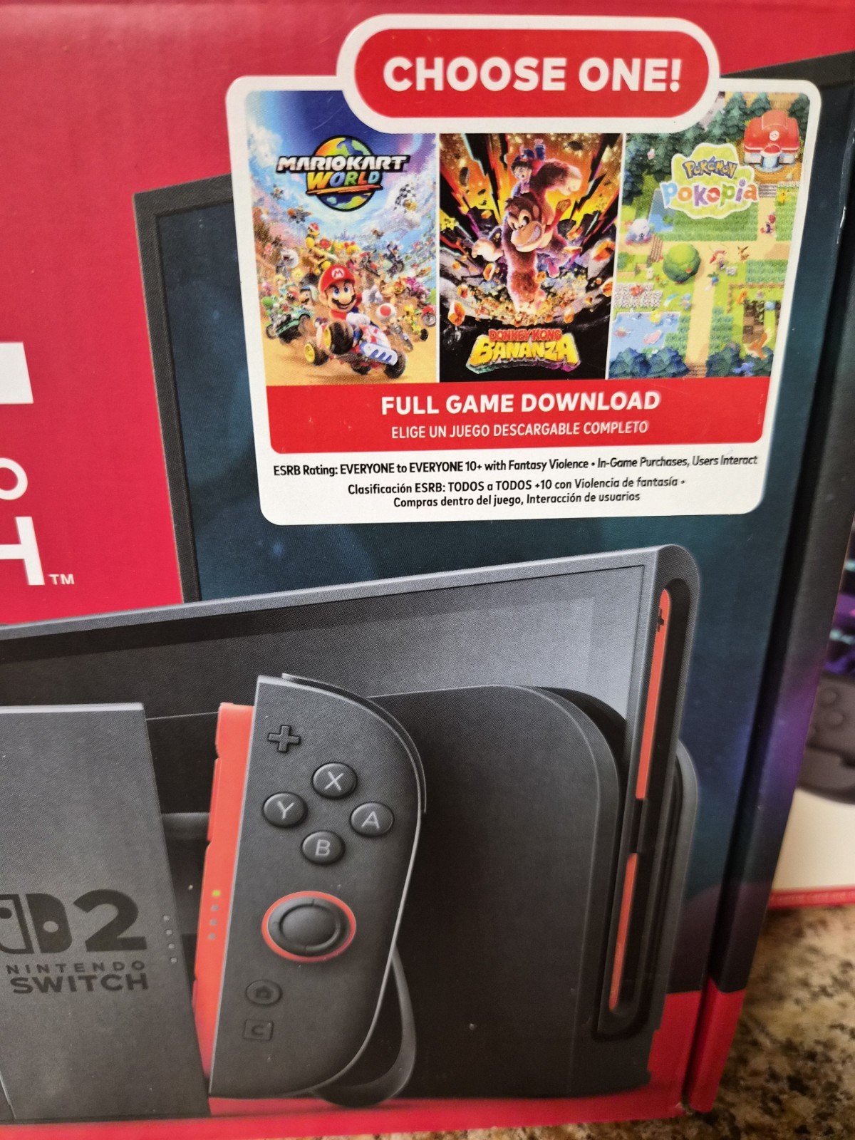 Nintendo Switch 2 FACTORY SEALED BRAND NEW bundle