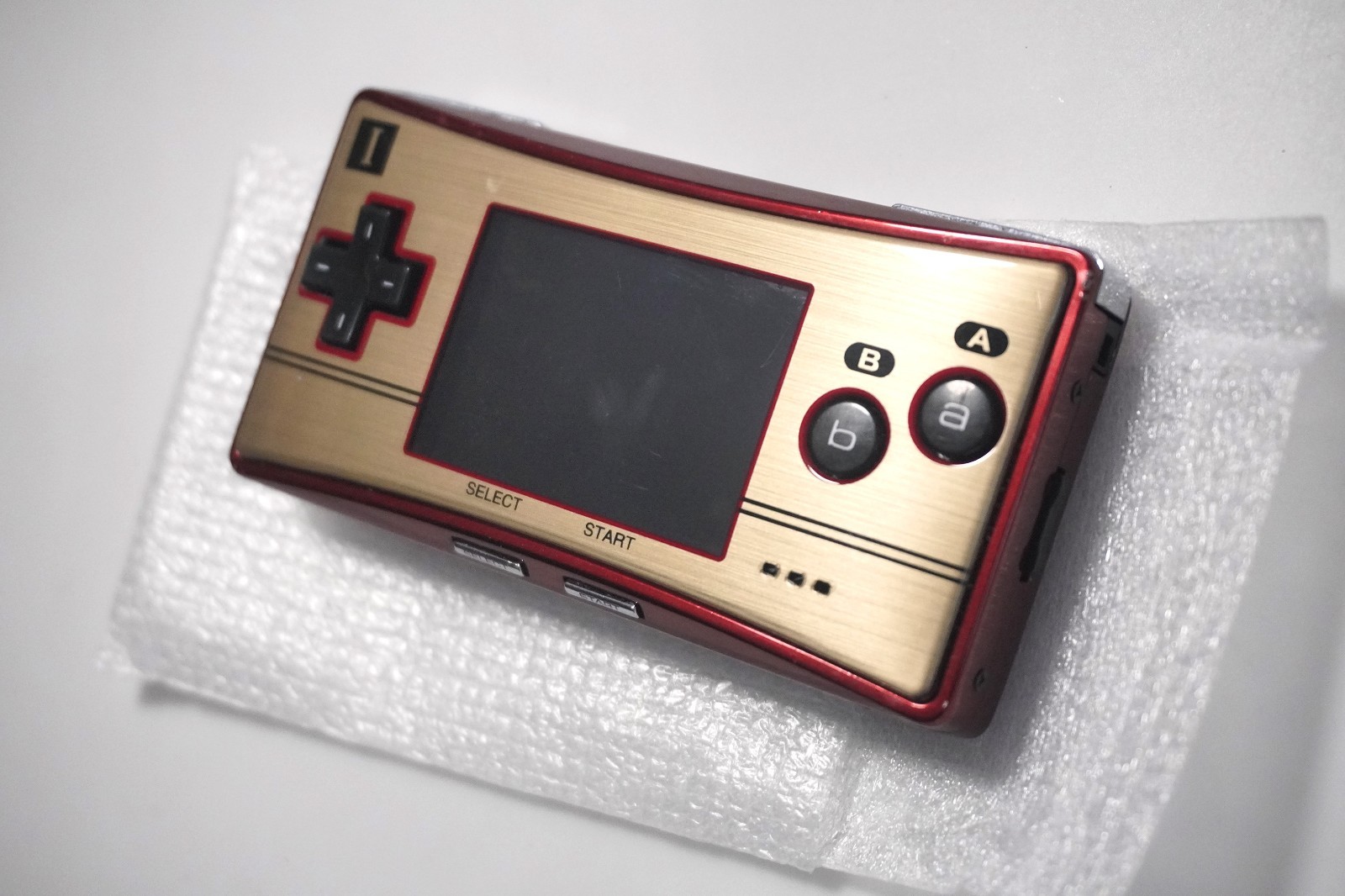 Nintendo Game Boy Micro console Happy Mario 20th Anniversary boxed US Seller