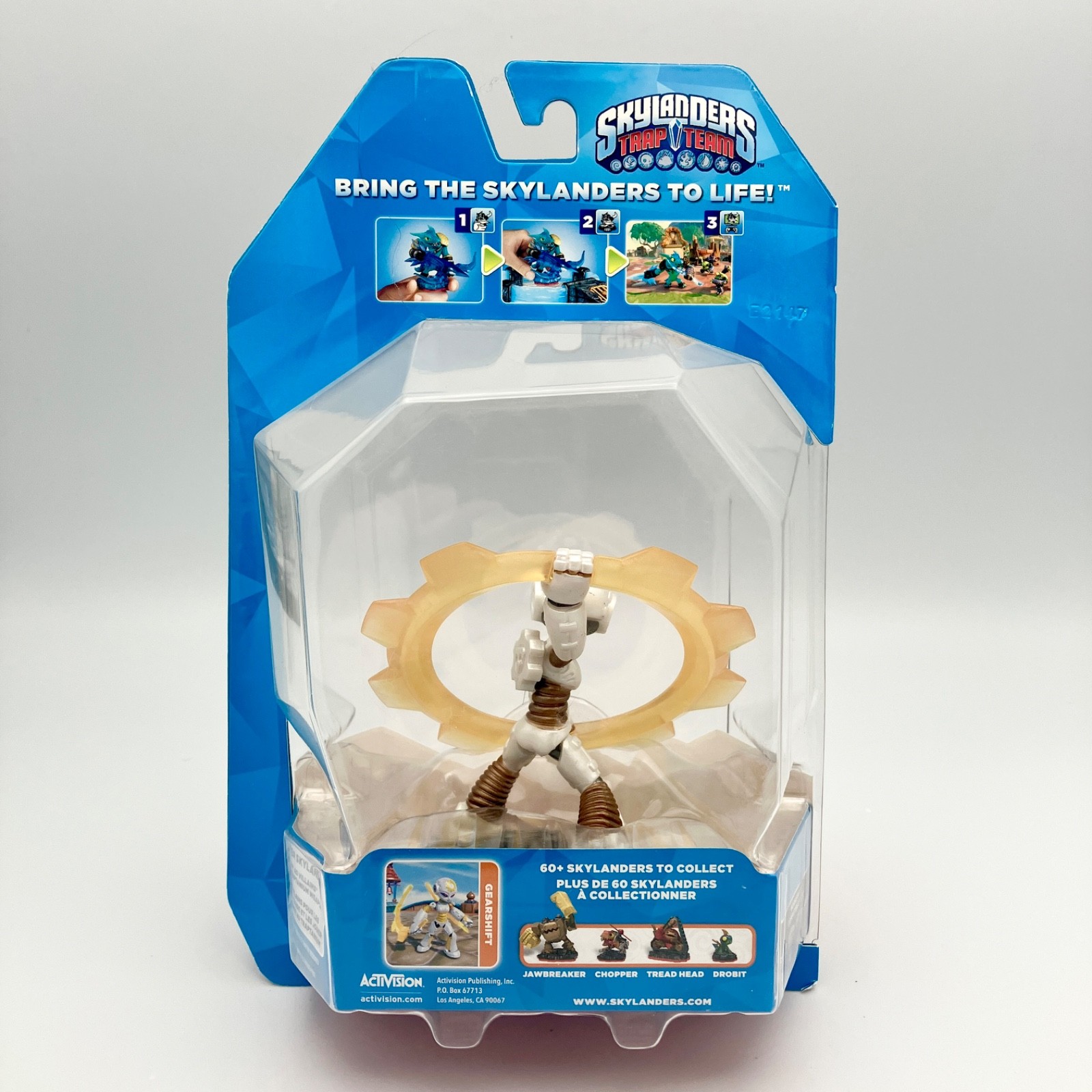 Skylanders Trap Team Gearshift Figure Character NIB Activision NEW SEALED