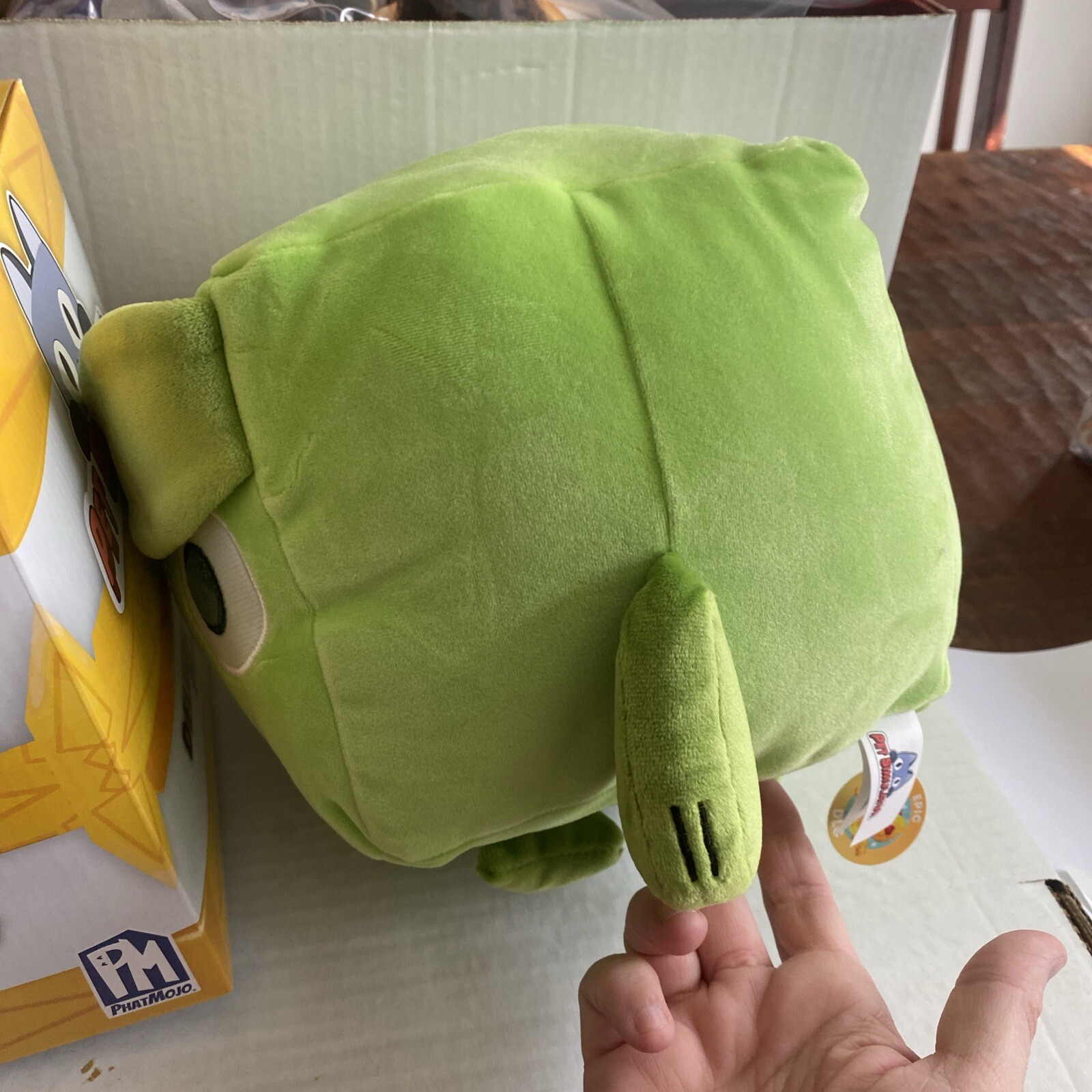 Pet Simulator X Deluxe Fantasy 8” Plush Series 2 GREEN GOBLIN With DLC Code