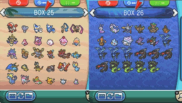 All Pokemon XY/ORAS Shiny Living Dex(MAIL IN SERVICE)