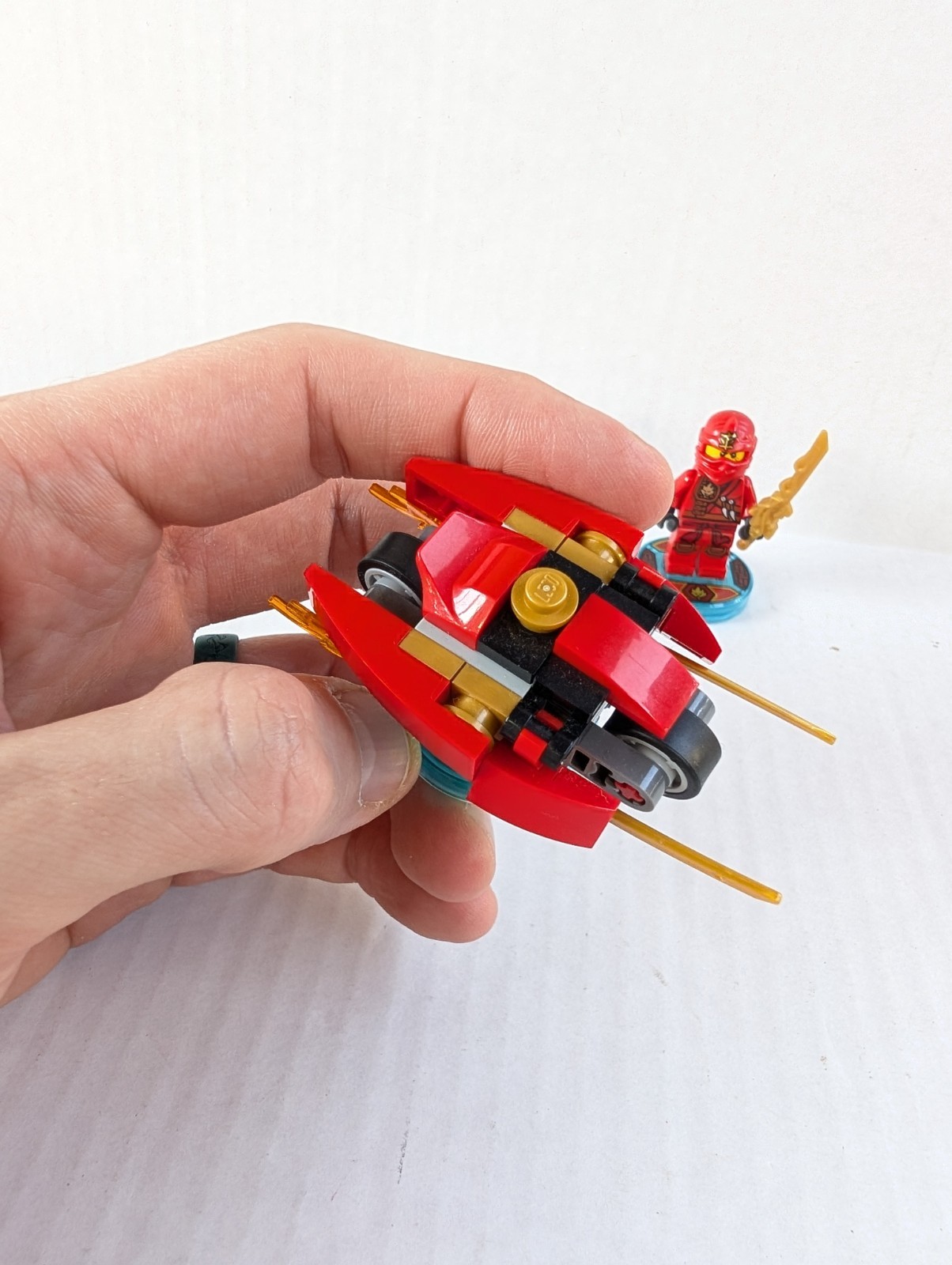 Lego Dimensions 71207 Ninjago Team Pack Cole & Kai Missing One Vehicle