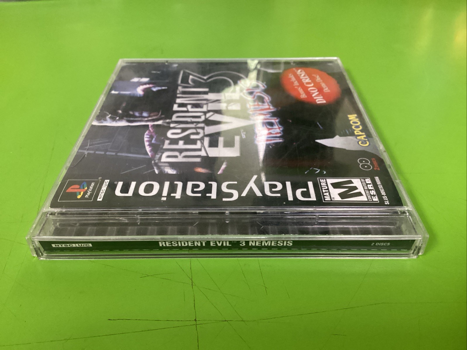 Resident Evil 3: Nemesis (PS1, 1999) CIB Manual Reg Card W/ Demo Disc Tested