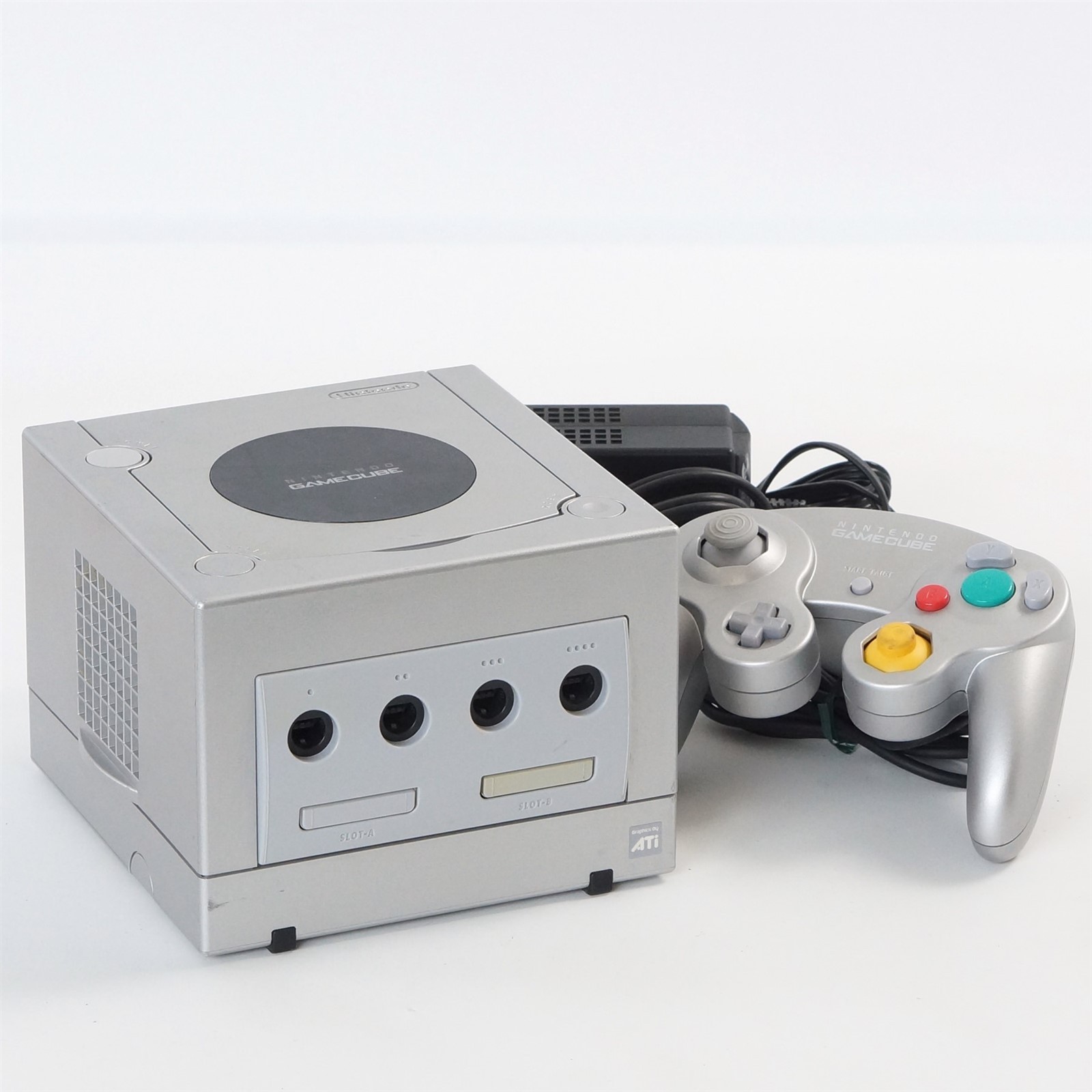 Gamecube Silver Console DOL-001 JP For Japan Game CD Tested system DNM10325717