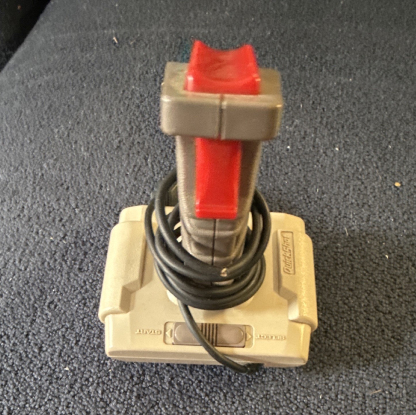 SVI Spectravideo OS-112 Wired Turbo Joystick Controller Beige/Red