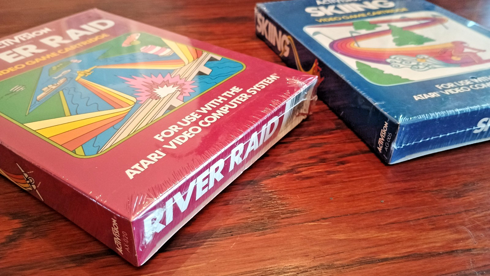Atari 2600 River Raid & Skiing NEW & SEALED
