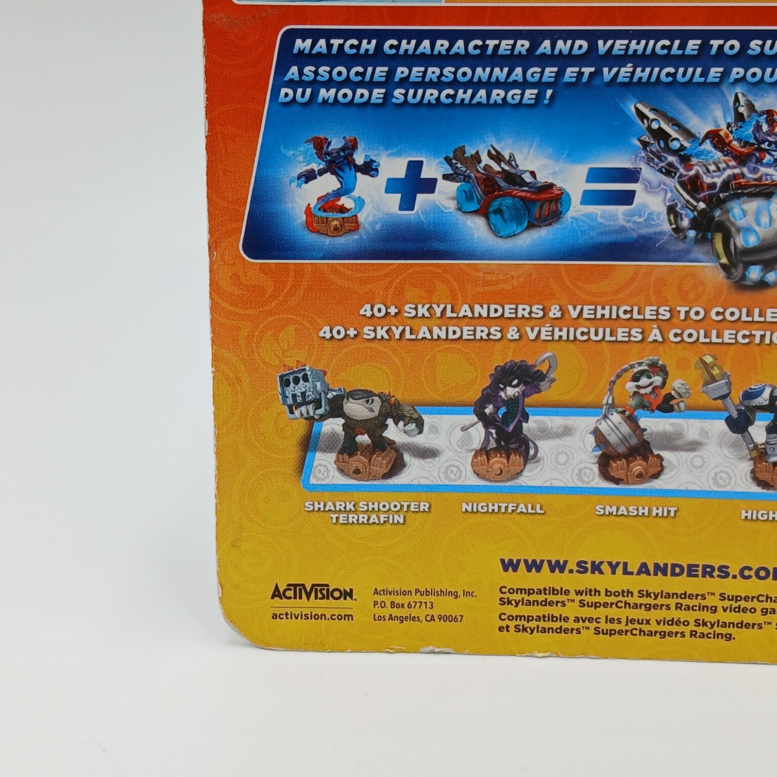 Skylanders SuperChargers Smash Hit Earth Figure Sealed NOS Heavy Shelf Damage