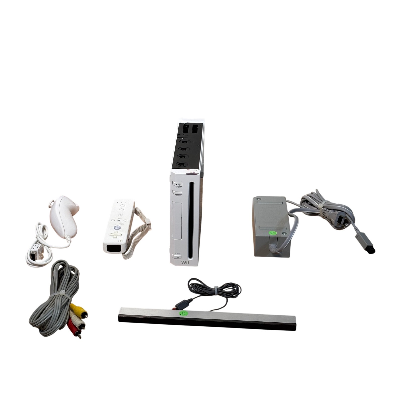 Nintendo Wii RVL-001(USA) White 512MB Home Video Gaming Console 4535