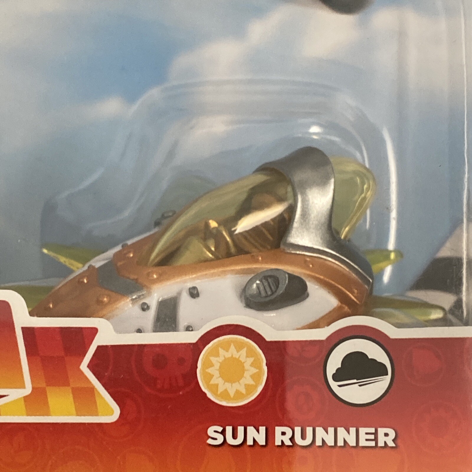 SKYLANDER SUPERCHARGERS Sky Racing Action Pack Astroblast Sub Runner Sky Trophy