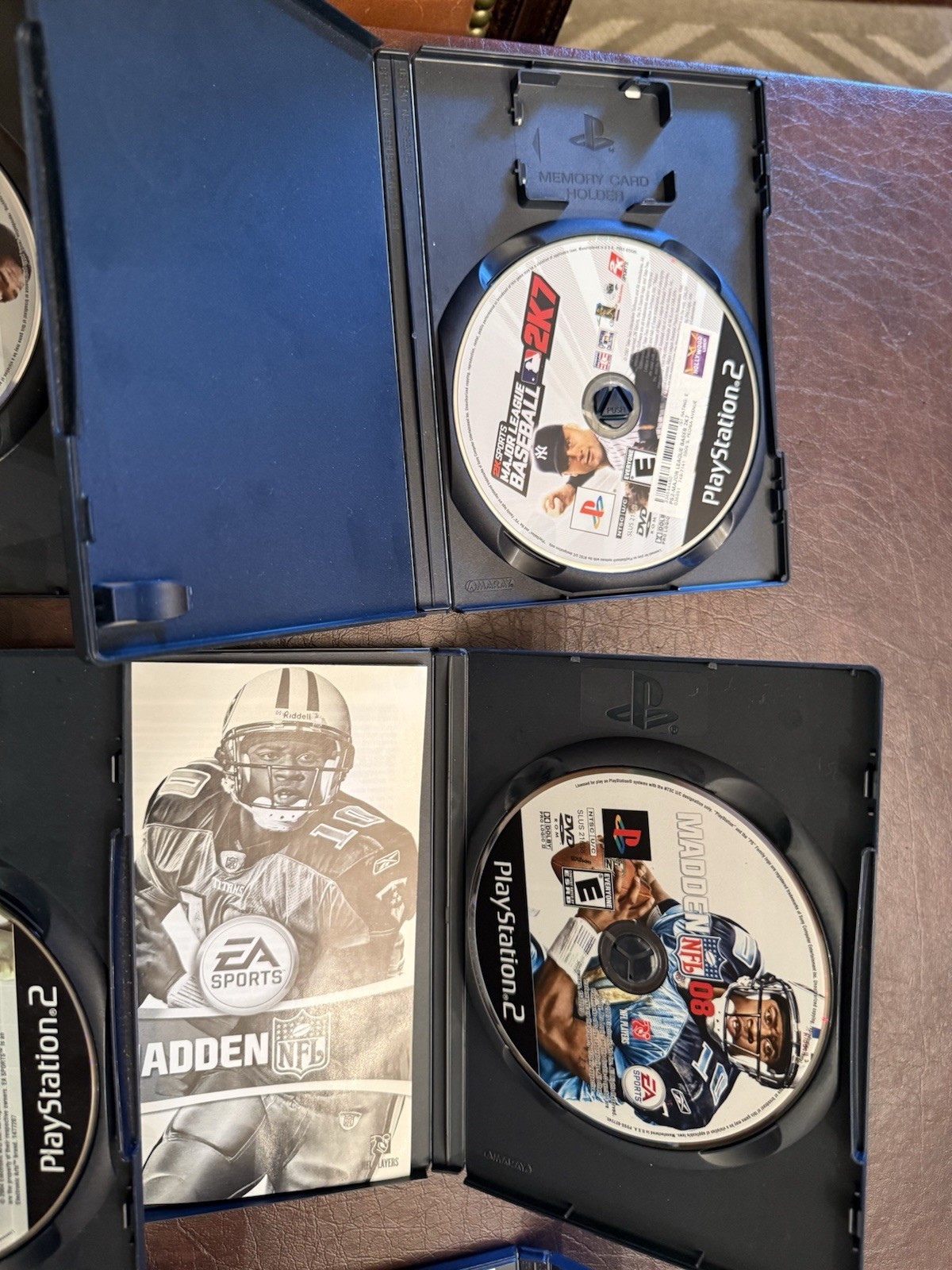 Ps2 Sports Game Lot Tiger Woods PGA Tour, MLB, NCAA Football, NCAA March Madness