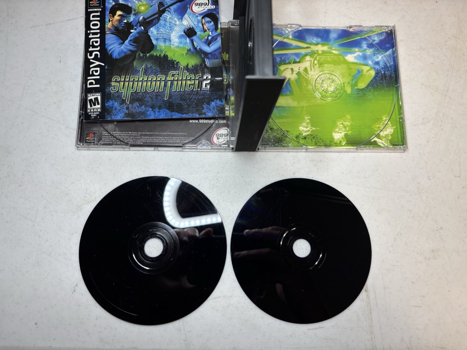PlayStation Syphon Filter Bundle (1,2,3) PS1 Games CIB Complete in Box TESTED