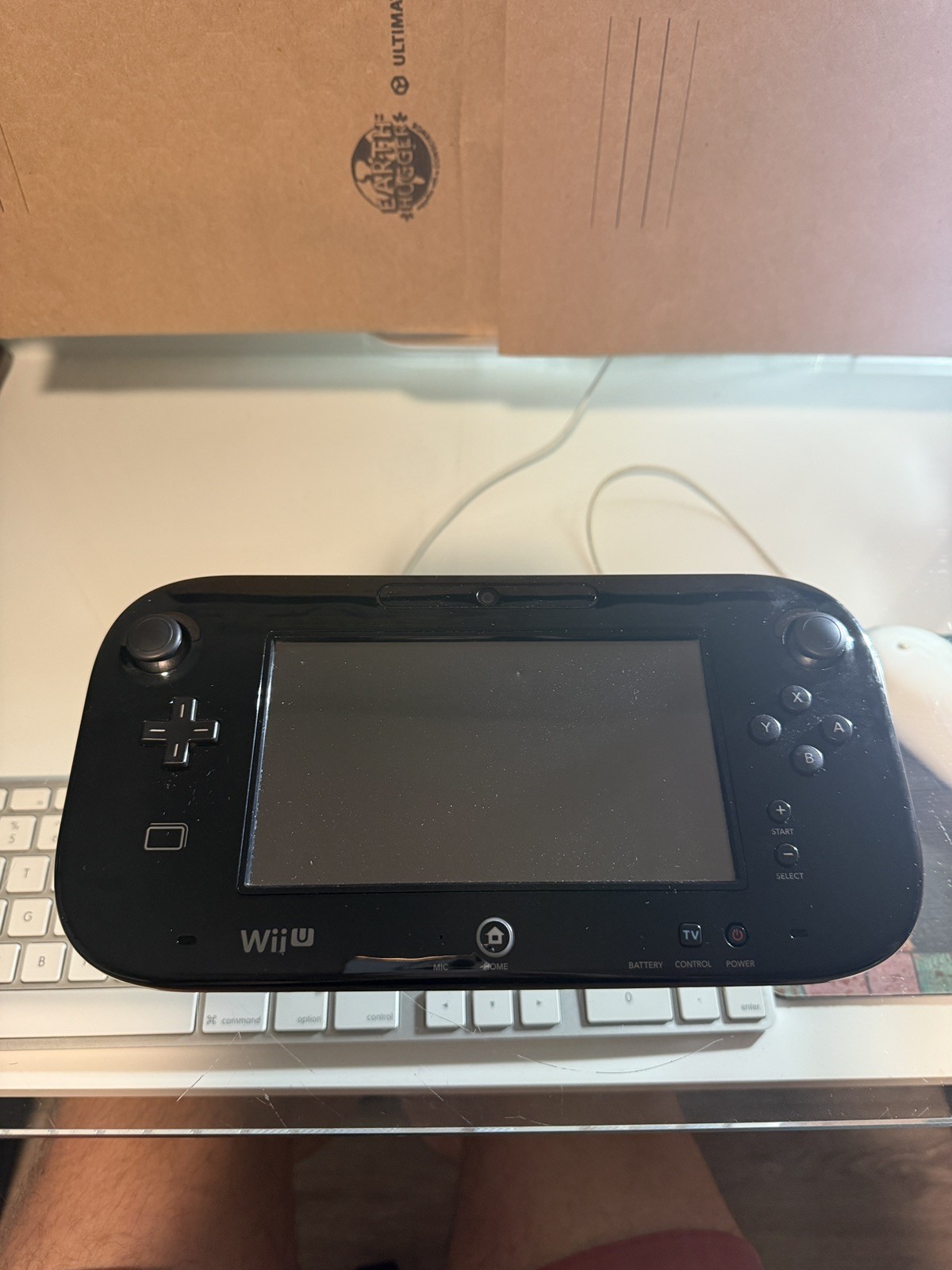 Nintendo Wii U WUP-010 Gamepad with Charging Dock TESTED WORKING READ DESC.