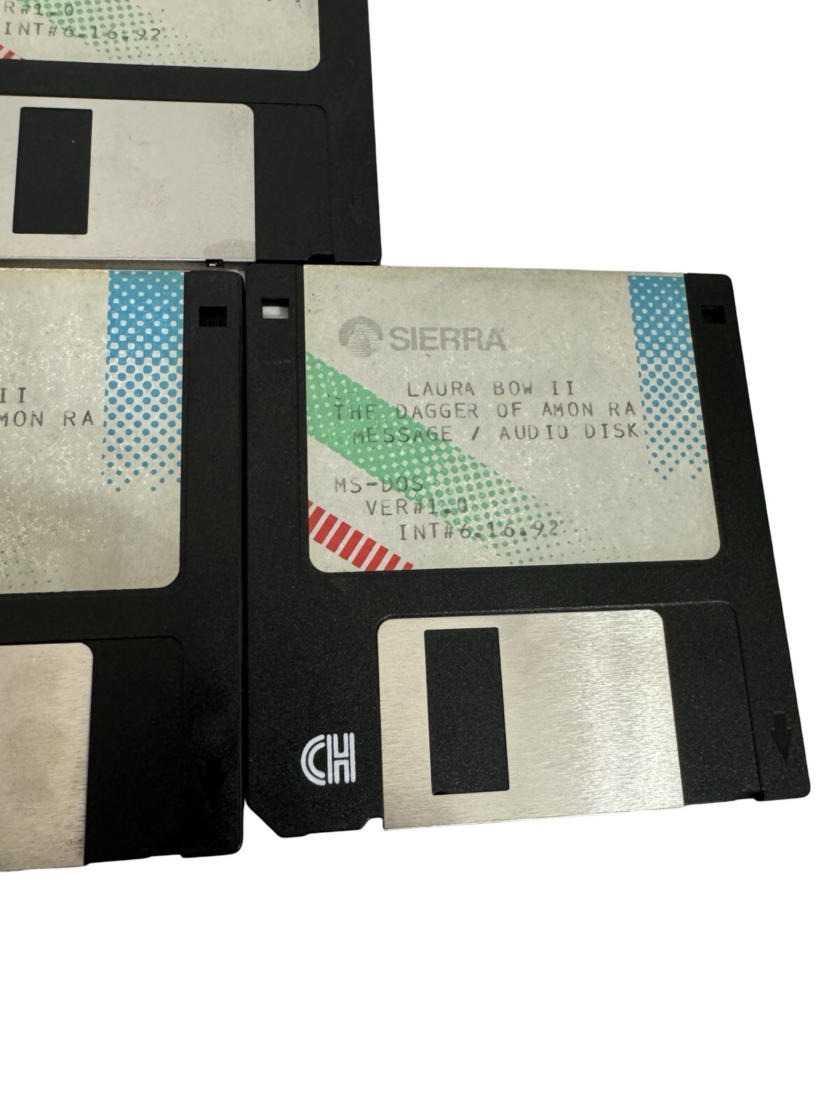 Laura Bow II: The Dagger of Amon Ra PC 3.5in Disks Sierra 1992