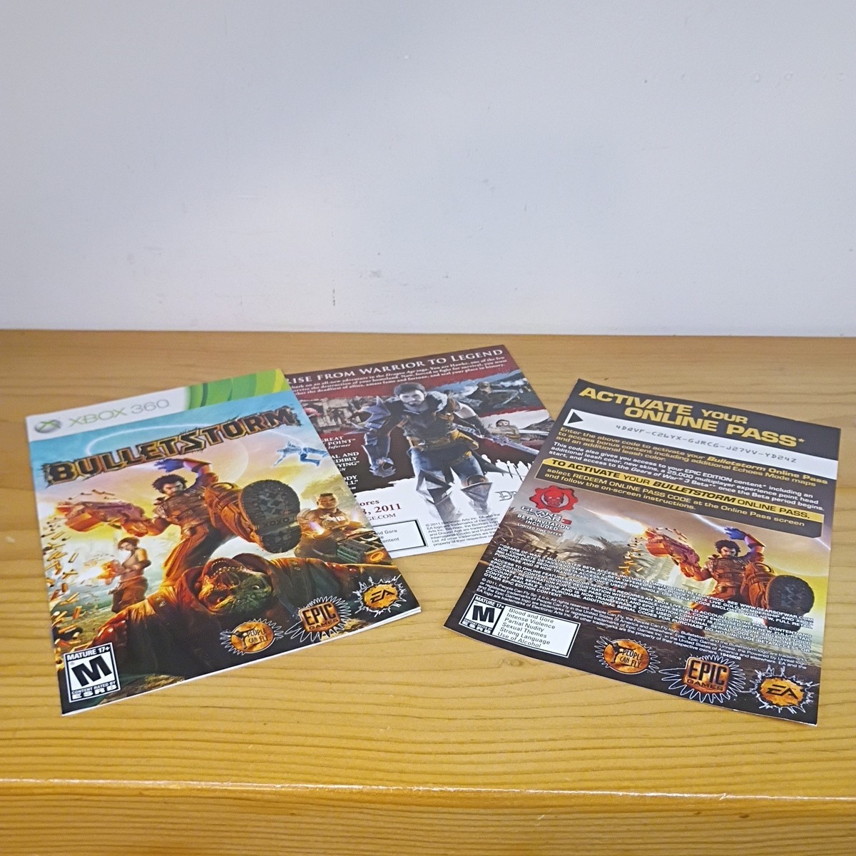 Bulletstorm Epic Edition Microsoft Xbox 360 w/Manual CIB Tested And Working
