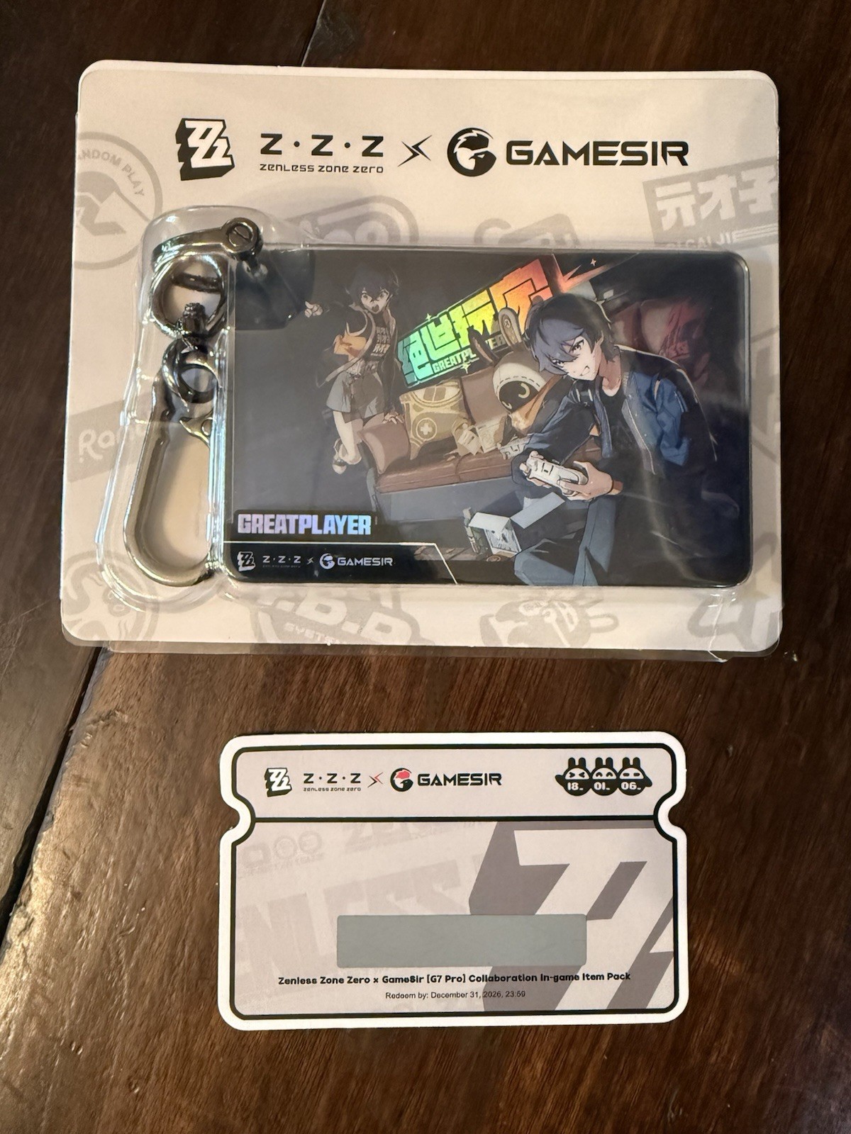 Xbox GameSir G7 Pro Zenless Zone Zero faceplate/accessories (no controller)