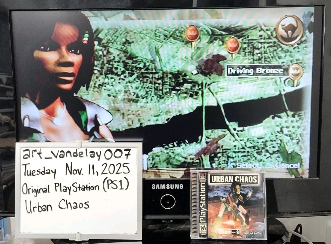 Urban Chaos – (PS1, 1999) *CIB w/ Reg Card + Case Protector* VGC* Tested!