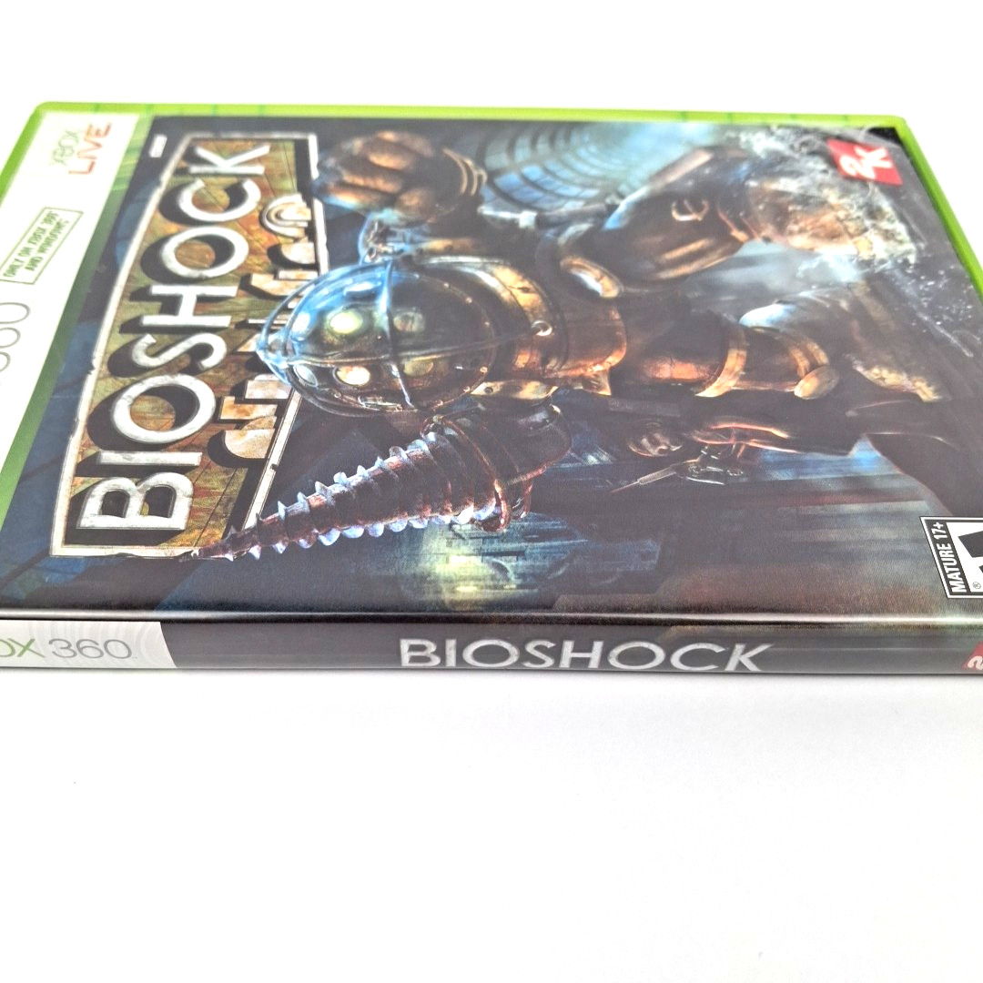 BioShock (Microsoft Xbox 360) Complete w/Manual CIB Tested Works Fast Shipping