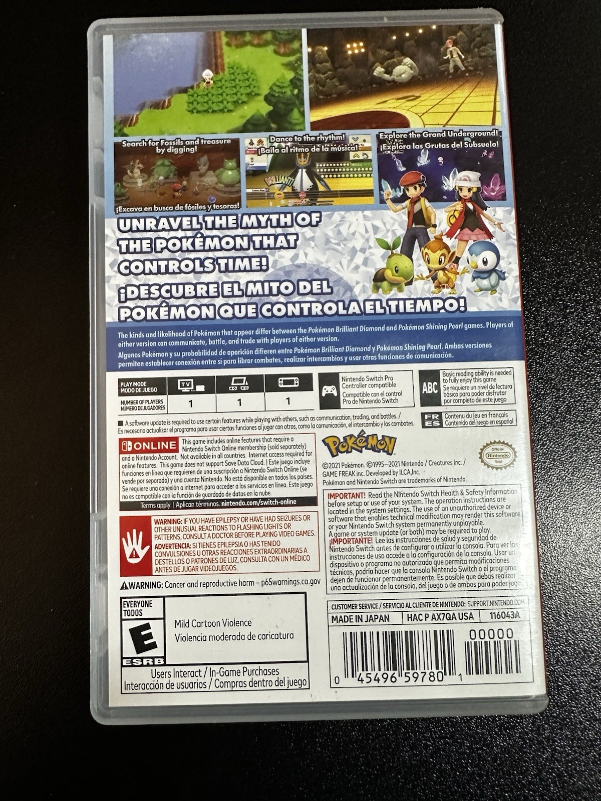 Pokemon Brilliant Diamond – Nintendo Switch