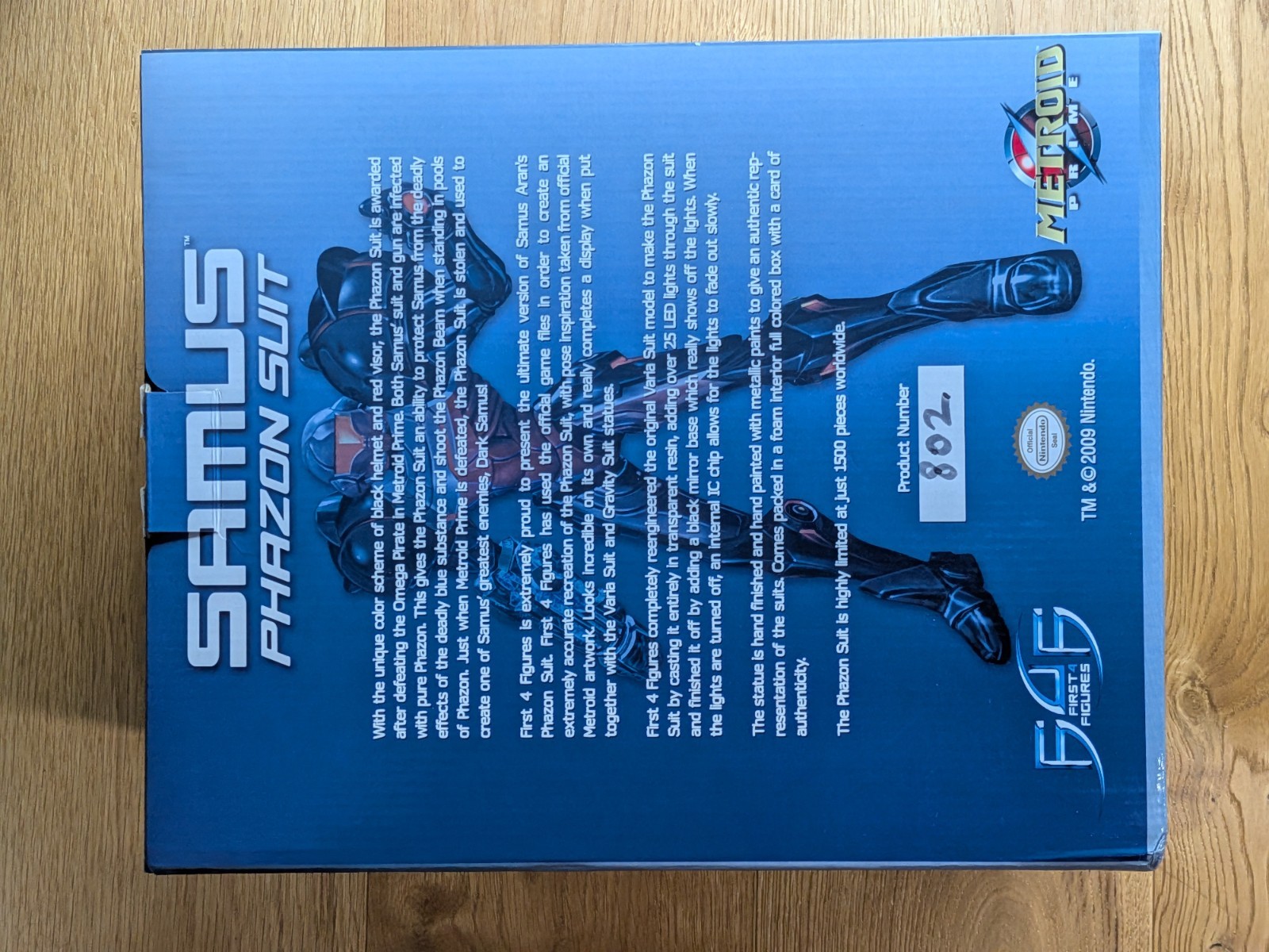 METROID PRIME Samus Phazon Suit First 4 Figures LIMITED Statue F4F 2009 – #802