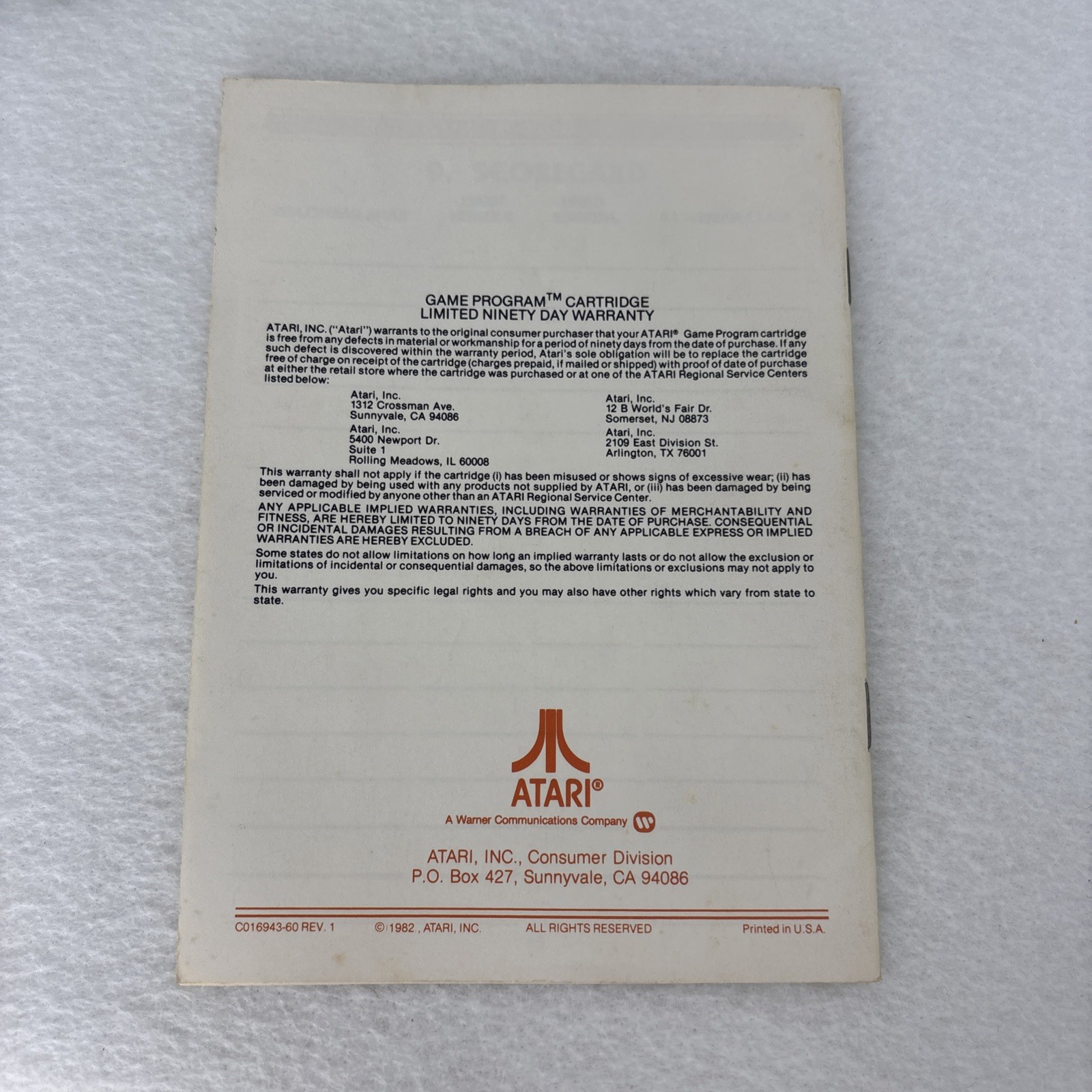 Star Raiders – Atari 2600 – 1982 – Cartridge, Manual & Video Touch Pad – Tested