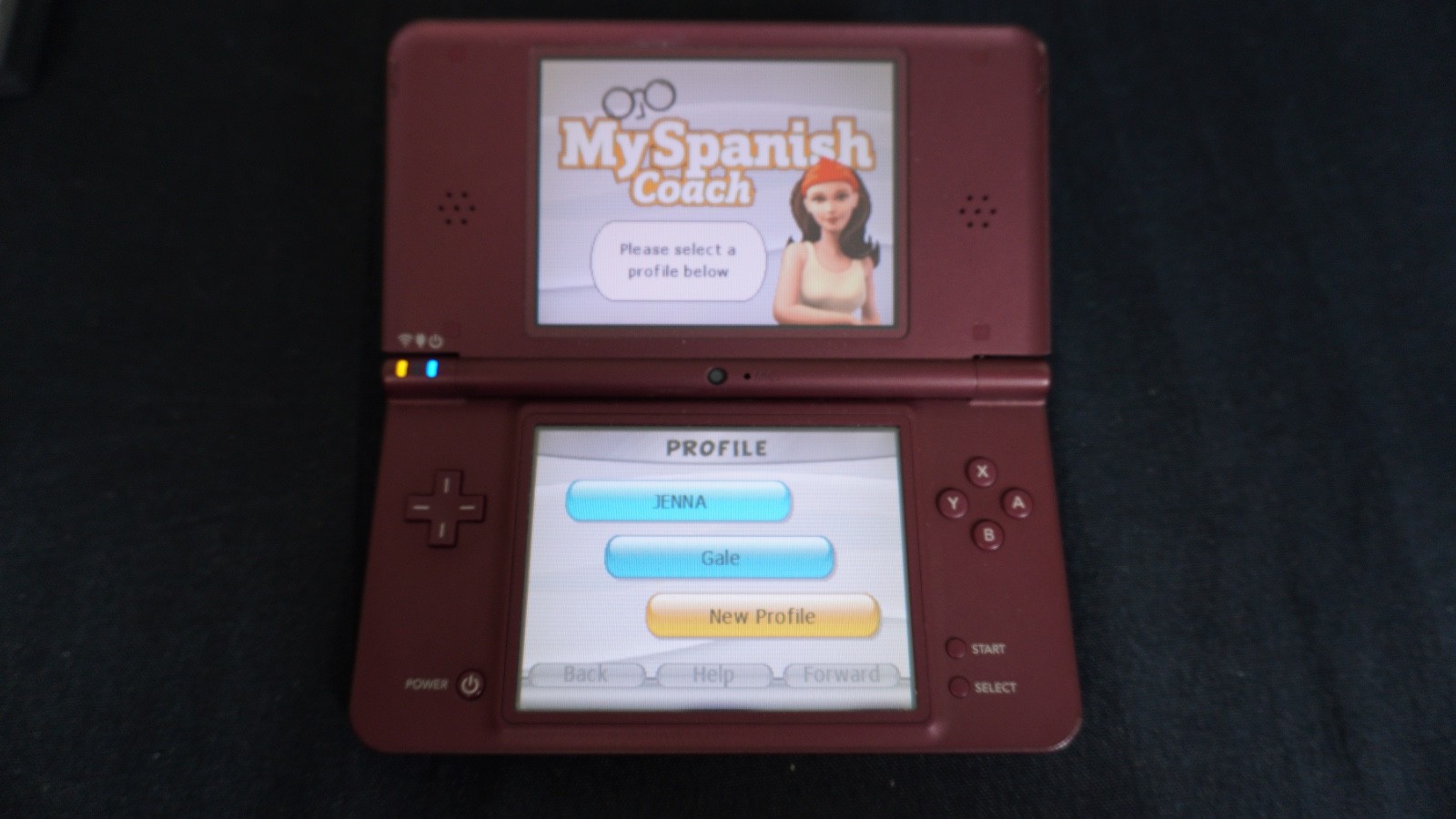 Nintendo DSi XL Launch Edition 256MB Handheld System – Burgundy
