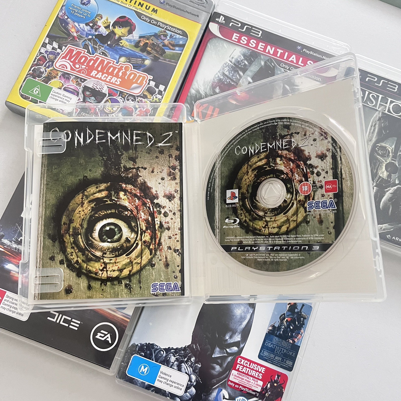 PS3 Game Bundle x6 Games Mixed Genres Sony PlayStation 3 Mixed Titles Lot