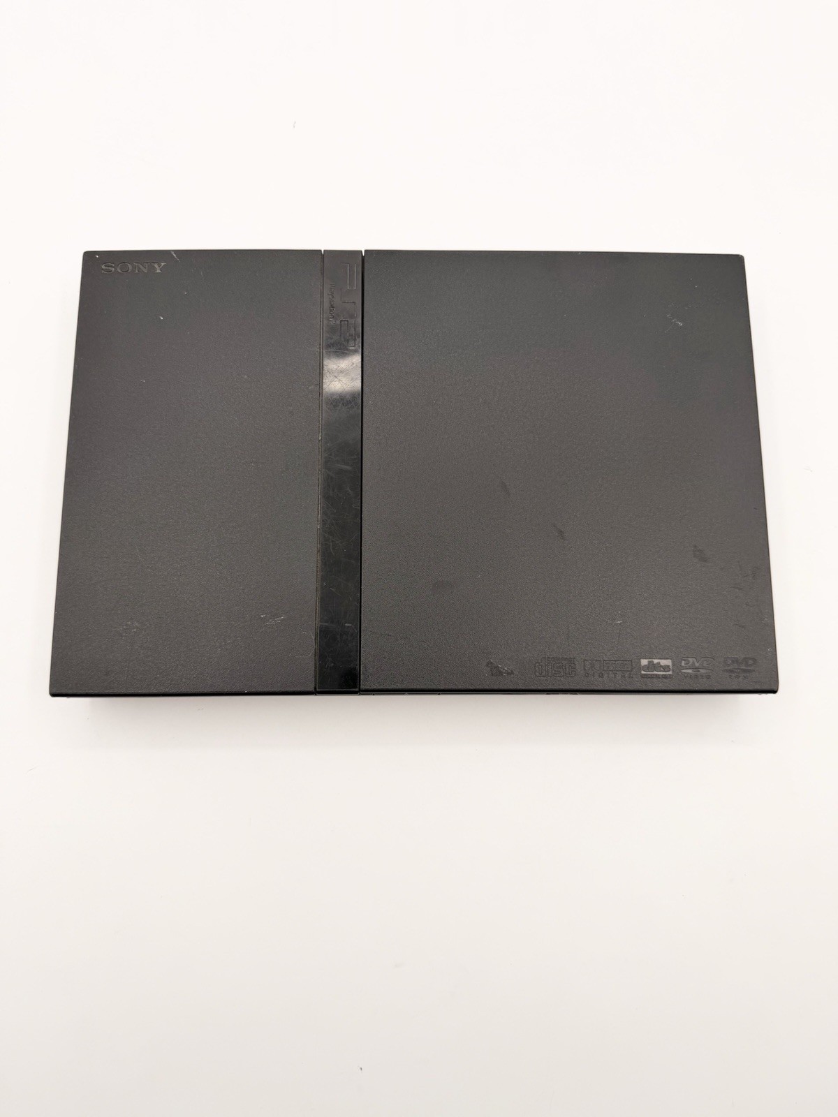 Sony PlayStation 2 Slim PS2 Black Console Gaming System SCPH-70012 Tested