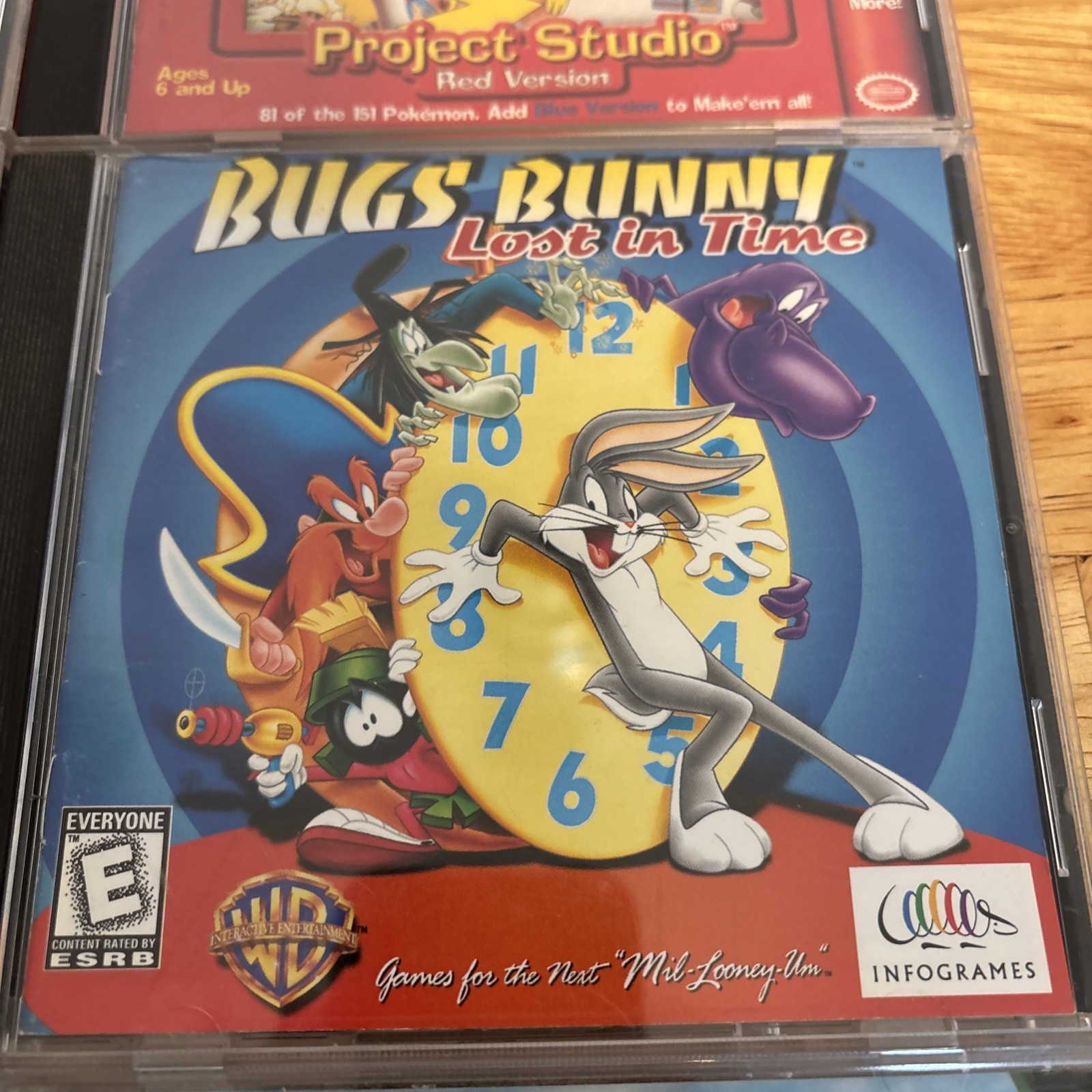 Bugs Bunny Lost In Time PC CD ROM 1999 Infogrames Warner Bros and 5 other games!