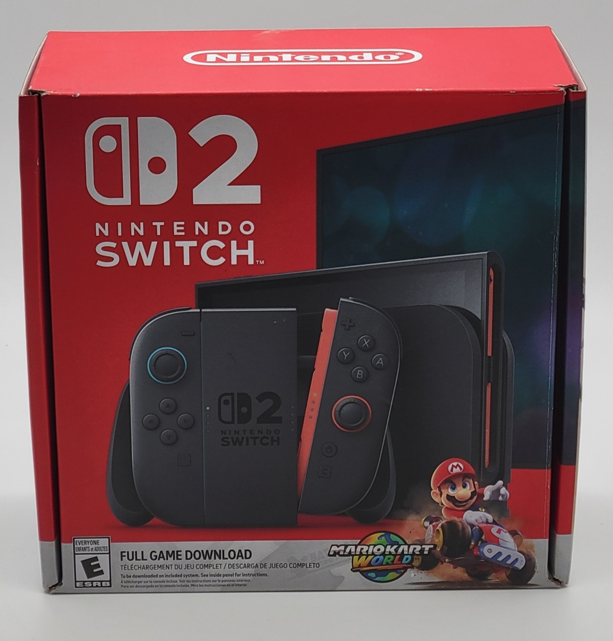 NINTENDO SWITCH 2 HANDHELD NO CONSOLE BOX ONLY