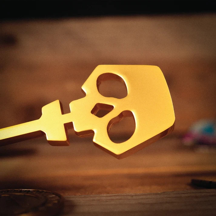 Borderlands Gold‑Coloured Key Replica – Limited Edition Numbered Collectible