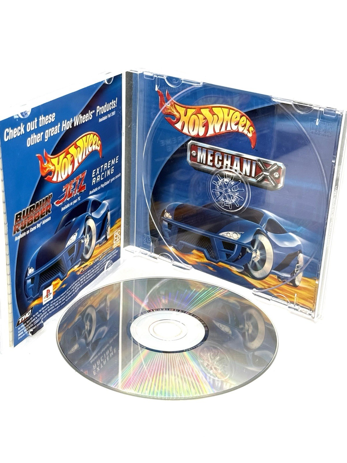 THQ Hot Wheels: Mechanix (PC) CD-ROM Racing Game Jewel Case + Manual