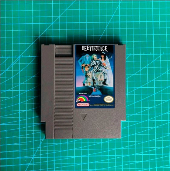 Beetlejuice ROM Video Game Card for NES