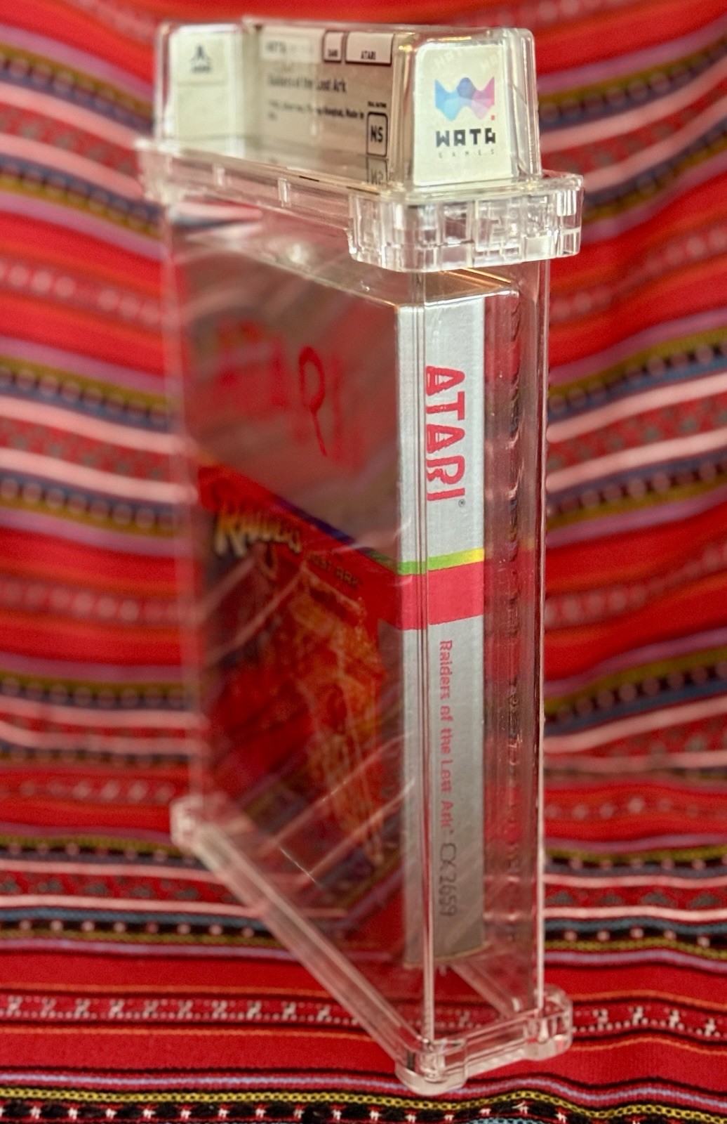 Atari 2600 Raiders of the Lost Ark 1982 WATA 9.2 NS Sealed Video Game