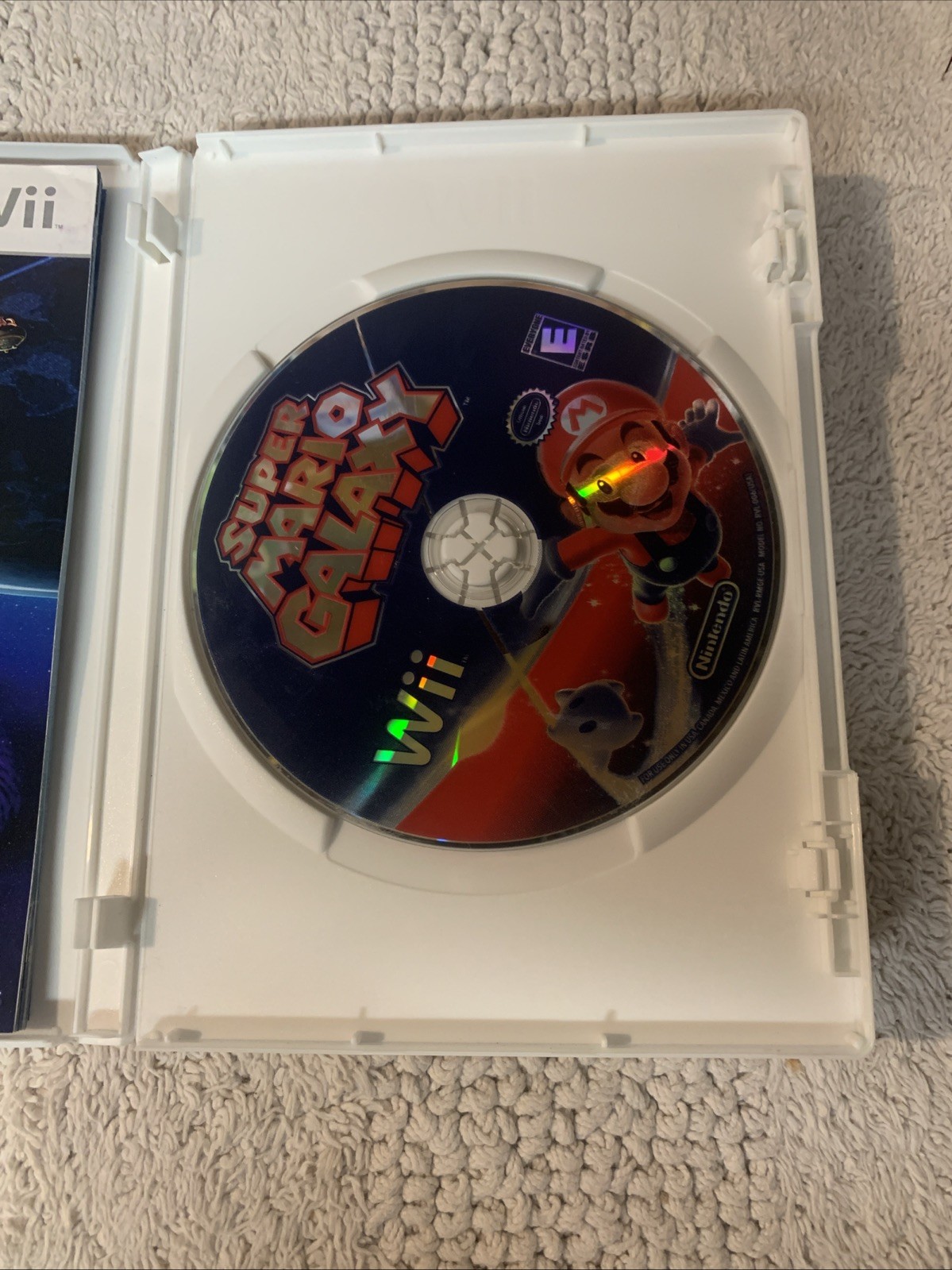 Super Mario Galaxy Nintendo Wii Complete W/ Manual