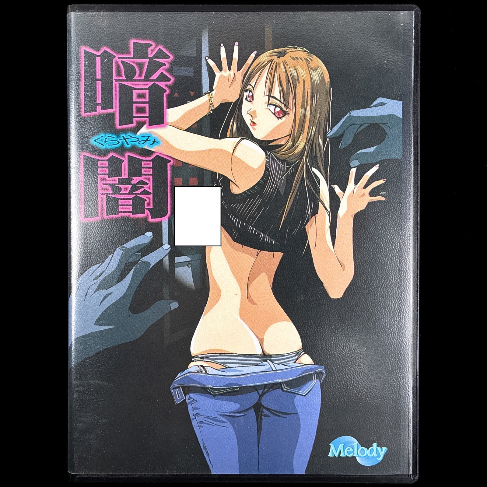 1996 Melody Kurayami 暗闇 In Darkness PC-9801 PC98 3.5″ VN Visual Novel Game Japan