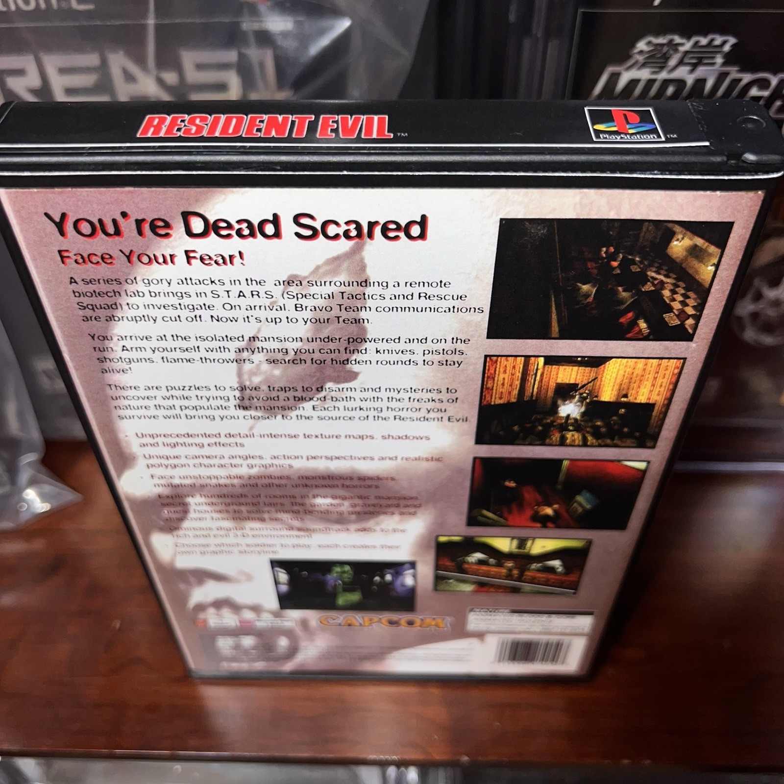 Remake l‼️Of The Resident Evil 1996 Long Box With Manual! ‼️Read ‼️🔥💎🍀🔥