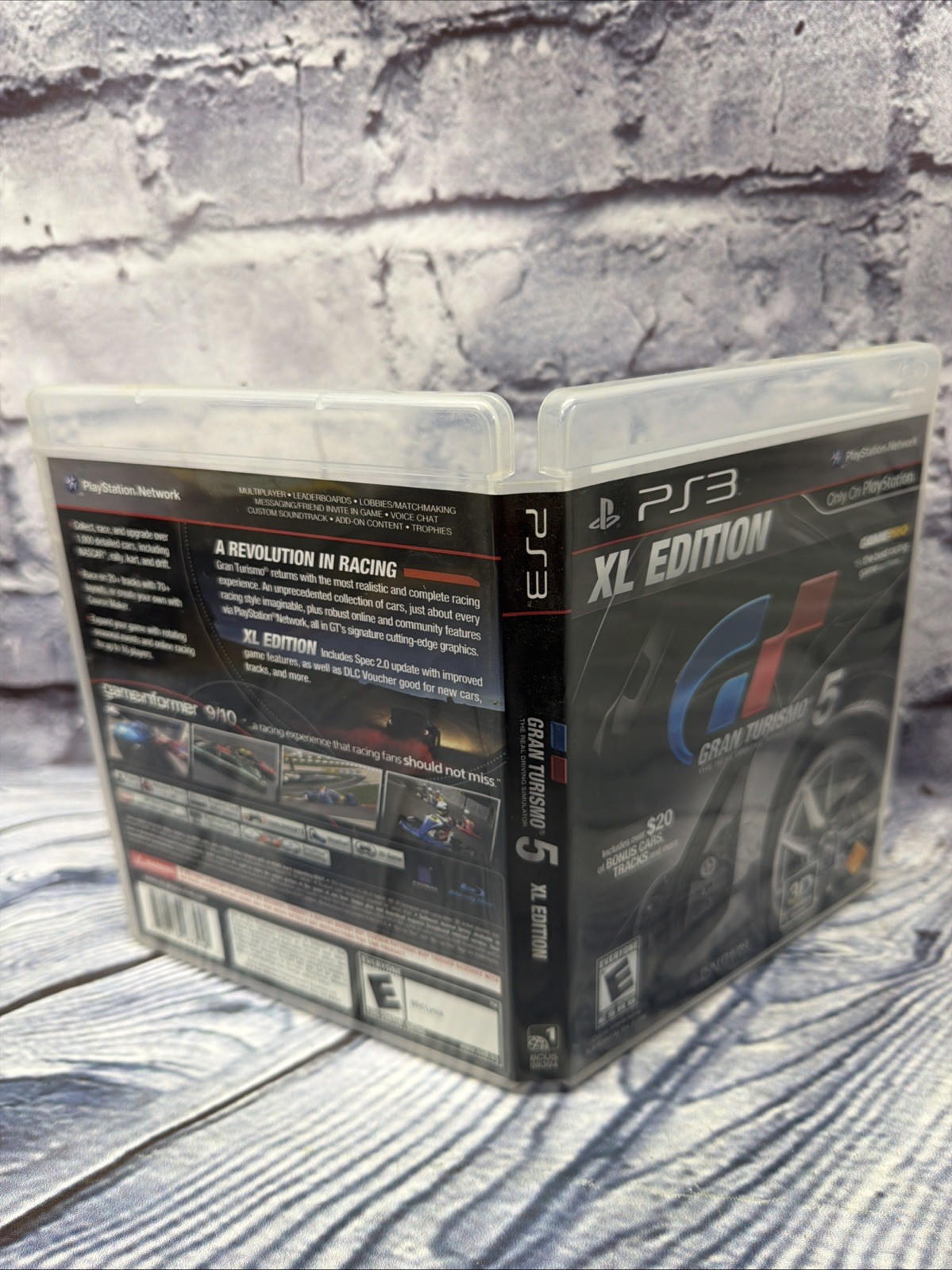 Gran Turismo 5 XL Edition Sony PlayStation 4 PS3 2012 CIB Complete Video Game