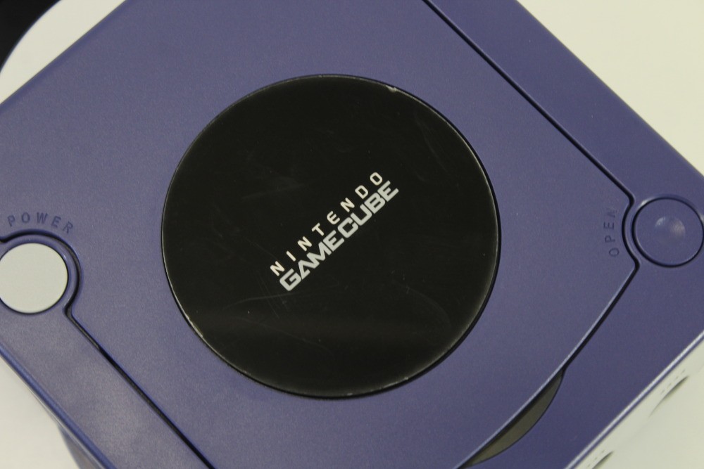 Nintendo Gamecube Console Indigo Purple LED NTSC-U/C DOL-001 GC PLAY US GAMES